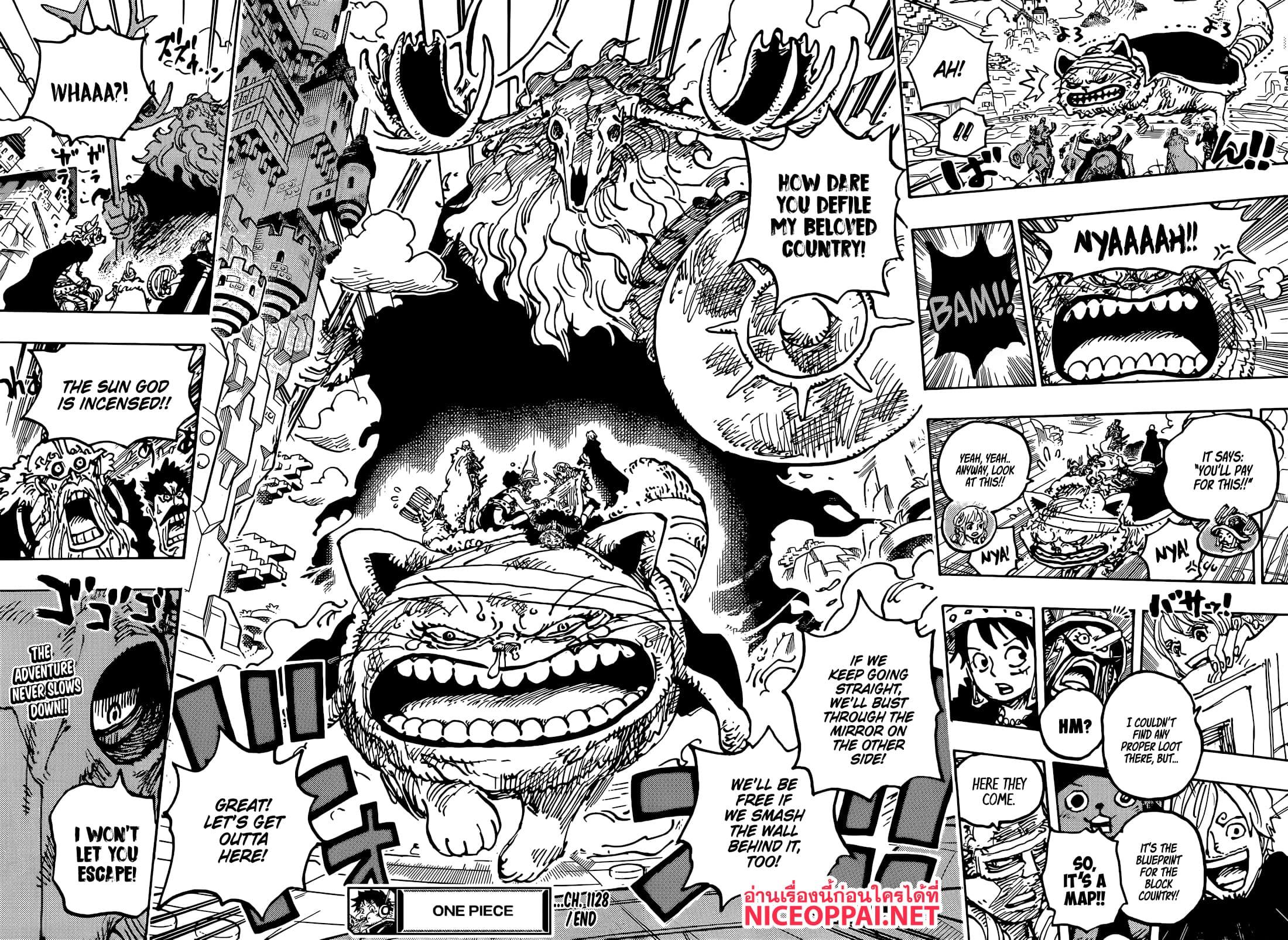 วันพีซ Chap 1128 - Next Chap 1129