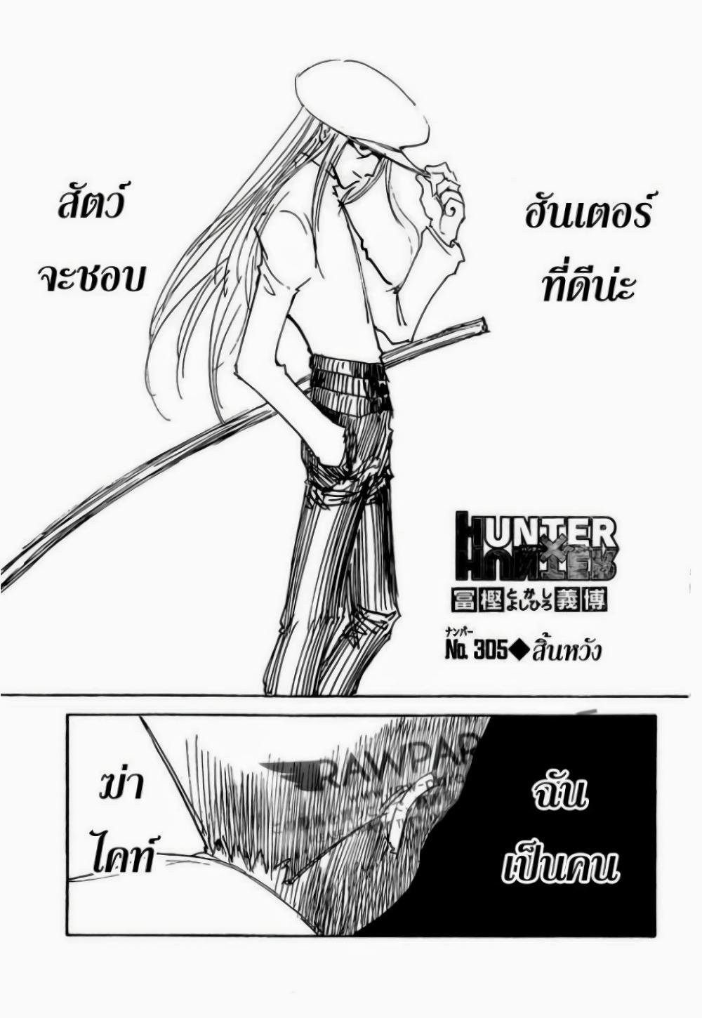 Hunter X Hunter Chap 305 - Next Chap 306