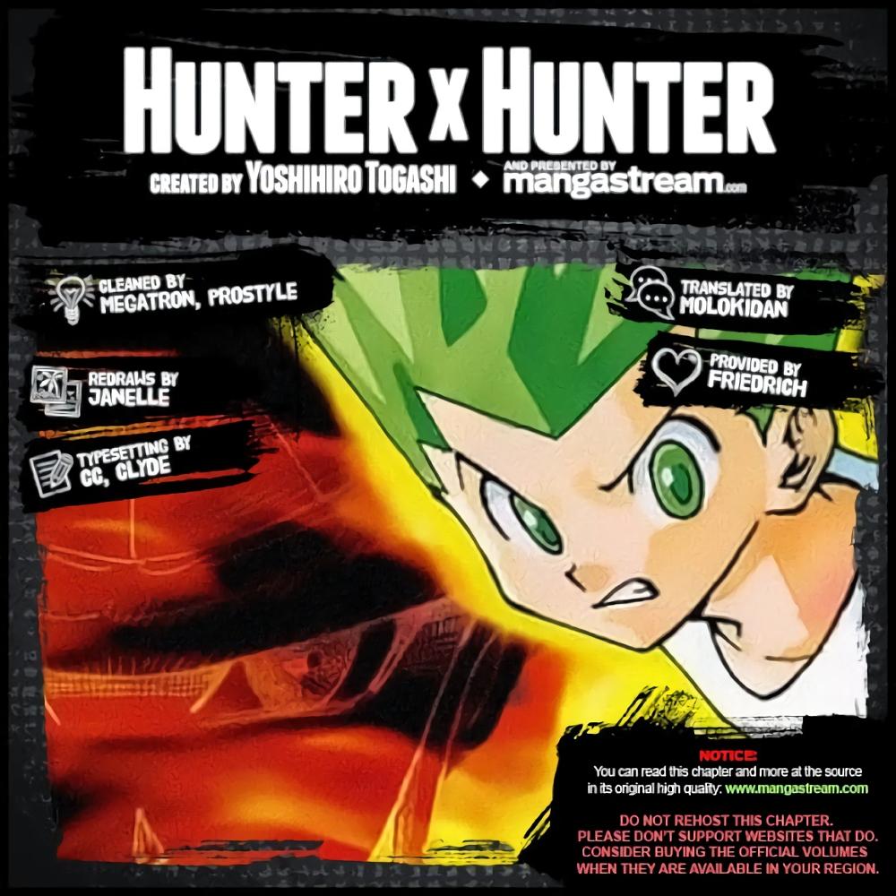 Hunter X Hunter Chap 334 - Next Chap 335