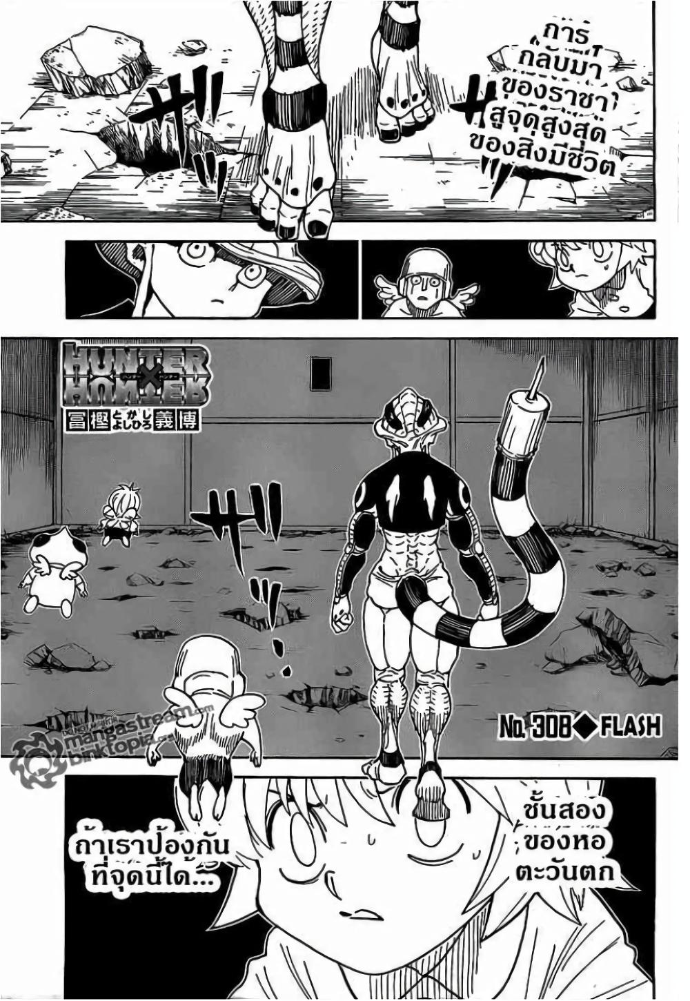 Hunter X Hunter Chap 308 - Next Chap 309