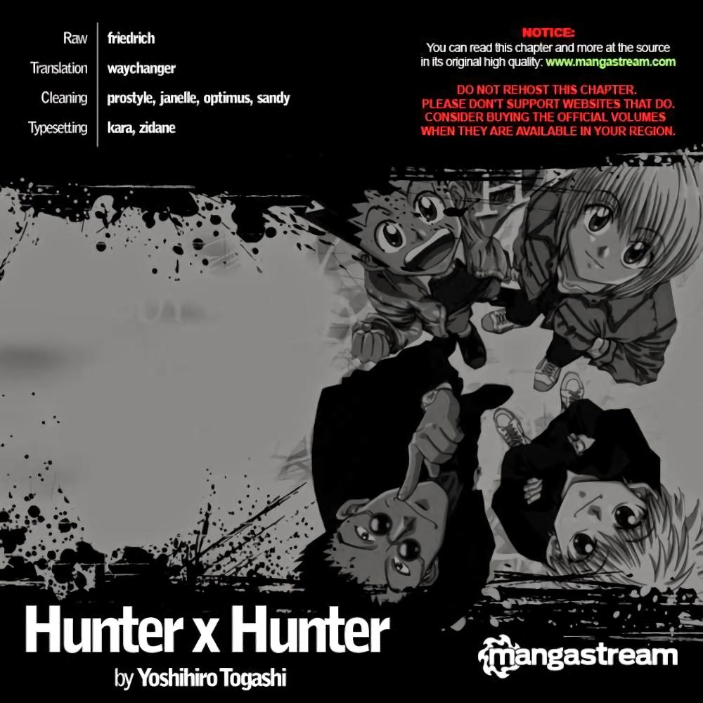 Hunter X Hunter Chap 322 - Next Chap 323