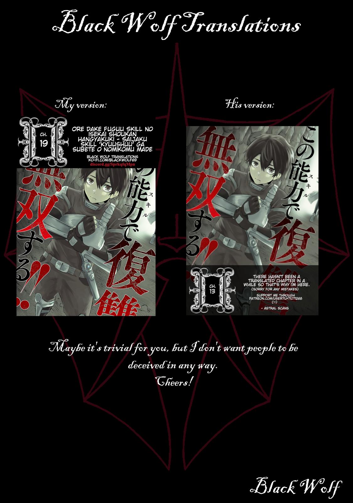 I'm the Only One with Unfavorable Skills - Isekai Summoning Rebellion Chap 19 - Next Chap 20