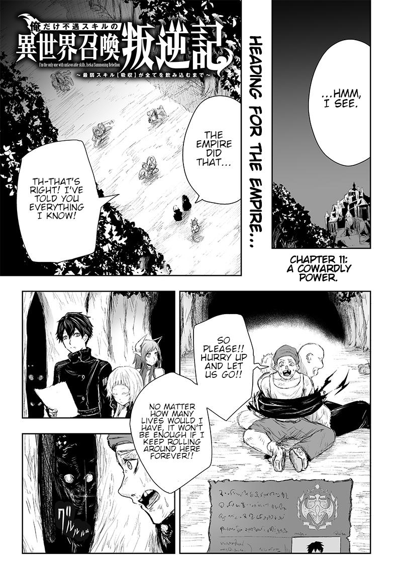 I'm the Only One with Unfavorable Skills - Isekai Summoning Rebellion Chap 11 - Next Chap 12