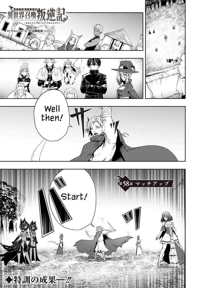 I'm the Only One with Unfavorable Skills - Isekai Summoning Rebellion Chap 58 - Next Chap 59