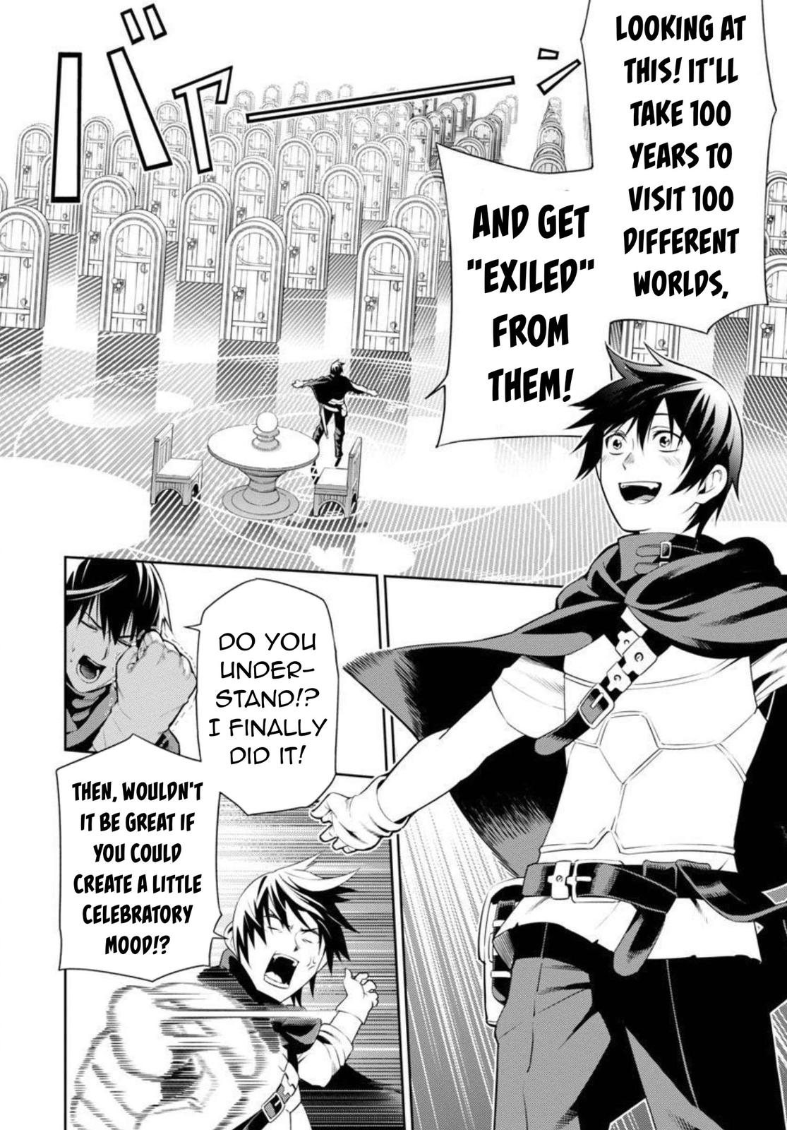 Tsuihou sareru Tabi ni Skill wo Te ni Ireta Ore ga, 100 no Isekai de 2-shuume Musou Chap 2 - Next Chap 3