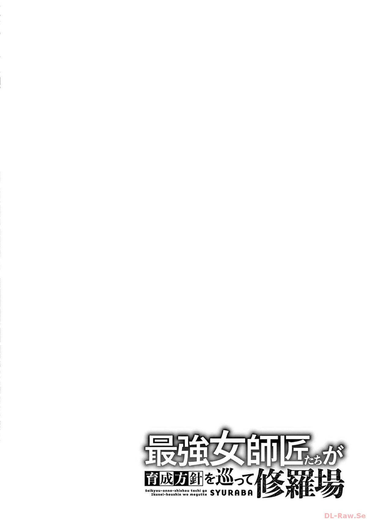 Saikyou Onna Shishou-tachi ga Ikusei Houshin wo Megutte Shuraba Chap 61 - Next Chap 62