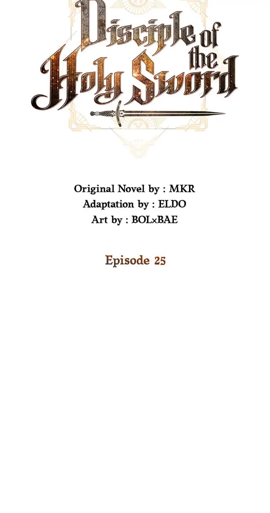 Disciple of the Holy Sword Chap 25 - Next Chap 26