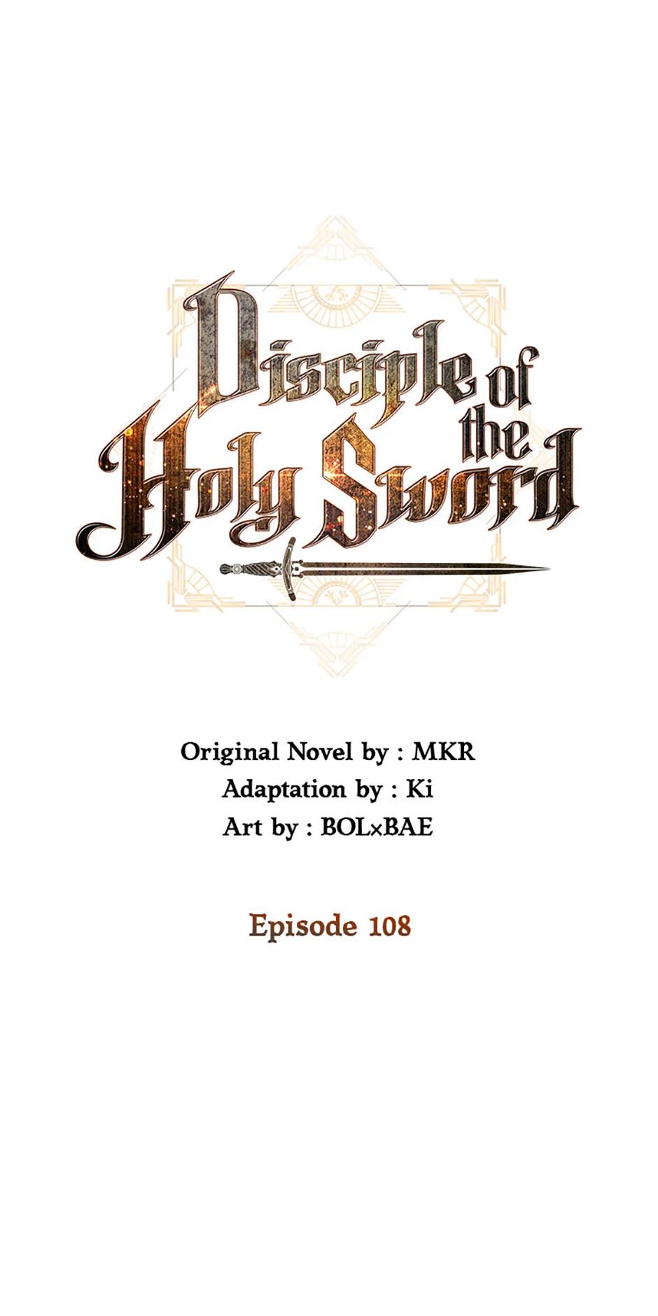 Disciple of the Holy Sword Chap 108 - Next Chap 109
