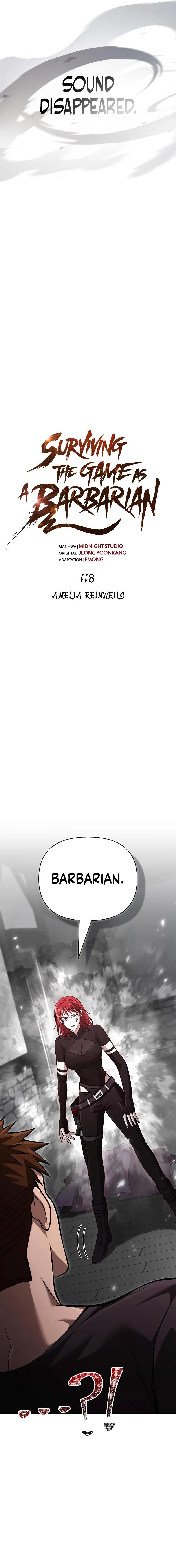 Surviving the Game as a Barbarian Chap 118 - Next Chap 119