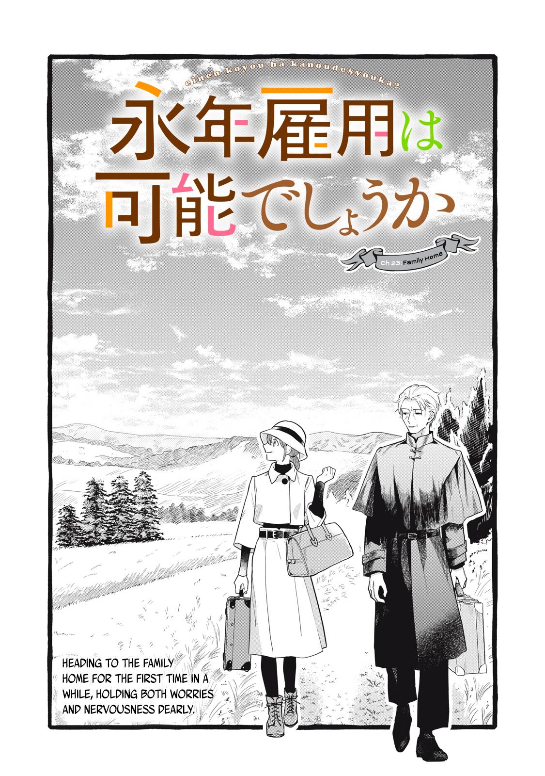 Einen Koyou wa Kanou deshou ka: Buaisou Mukuchi na Mahoutsukai to Hajimeru Saishuushoku Life Chap 23 - Next Chap 24