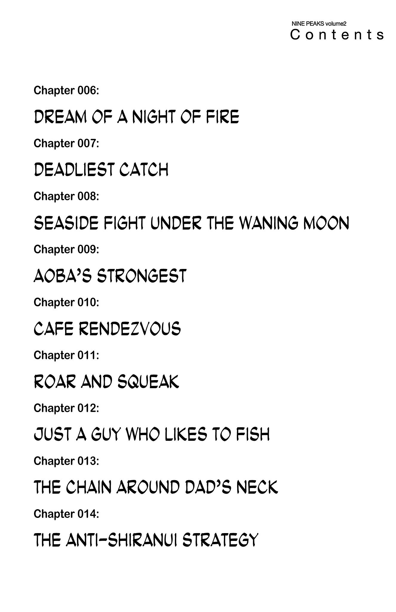 Nine Peaks Chap 6 - Next Chap 7