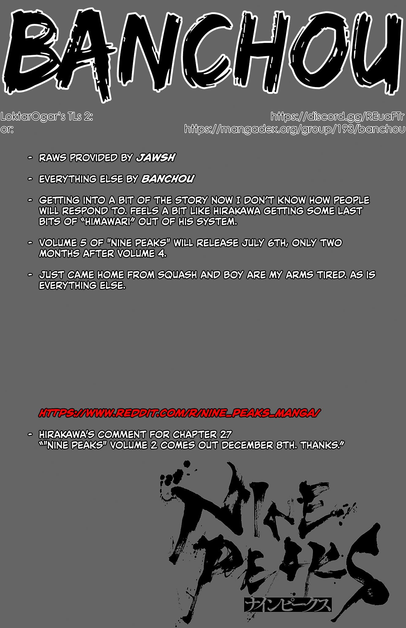 Nine Peaks Chap 27 - Next Chap 28