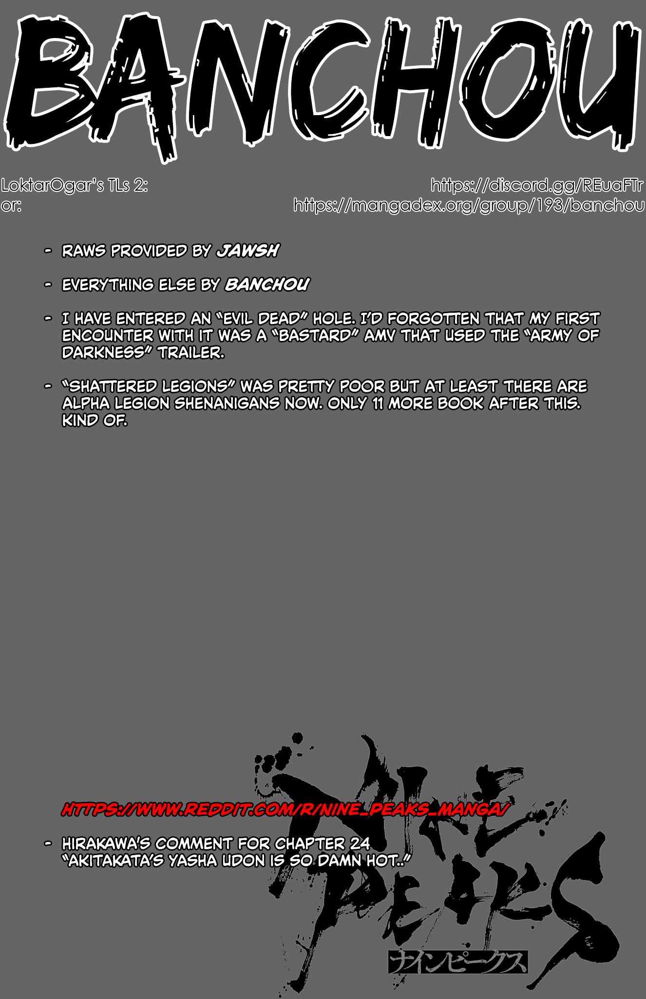 Nine Peaks Chap 24 - Next Chap 25