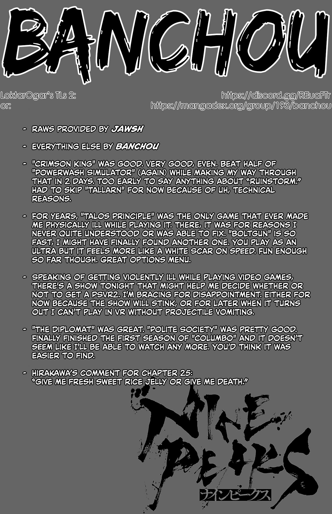 Nine Peaks Chap 25 - Next Chap 26