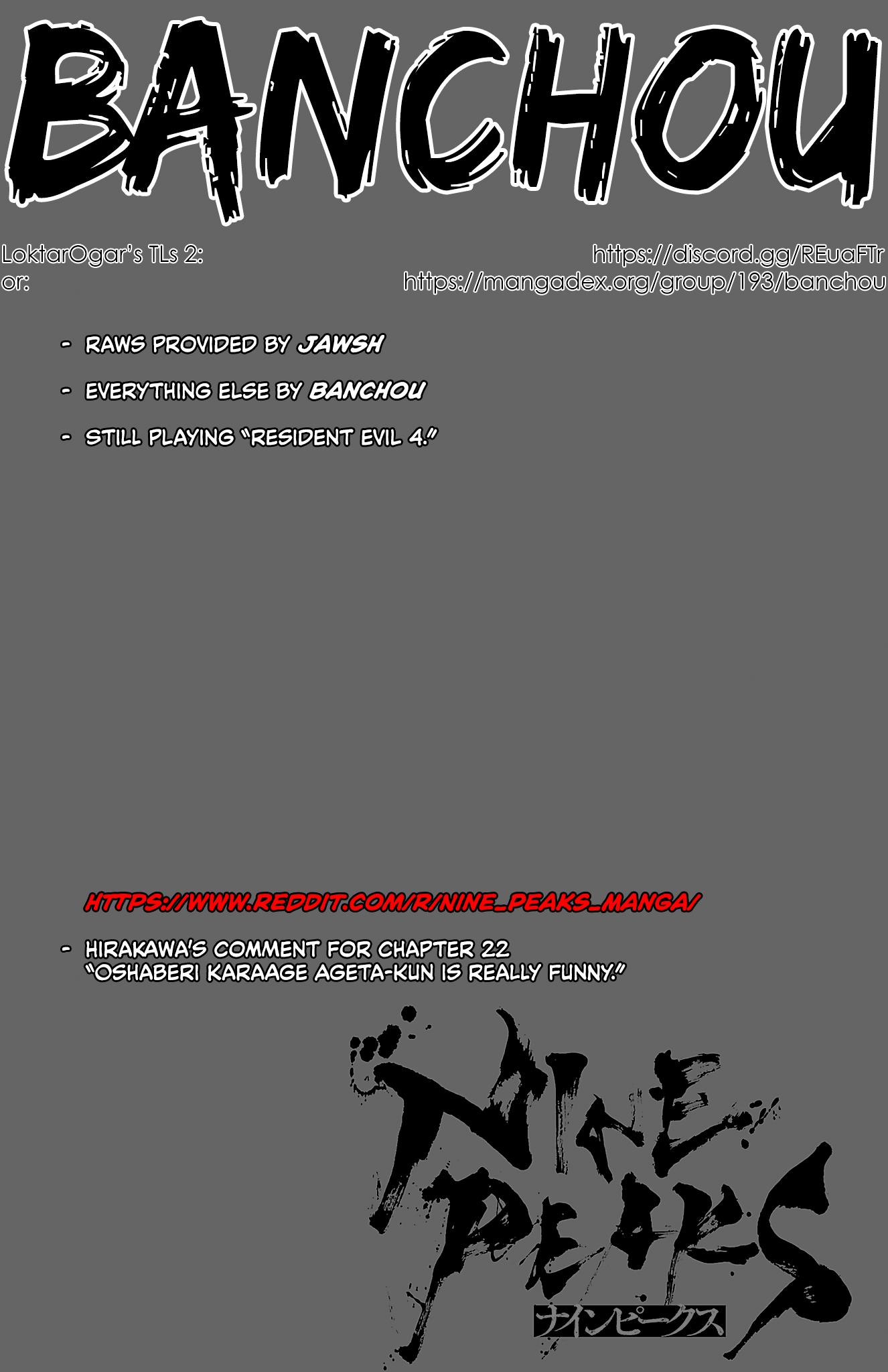 Nine Peaks Chap 22 - Next Chap 23