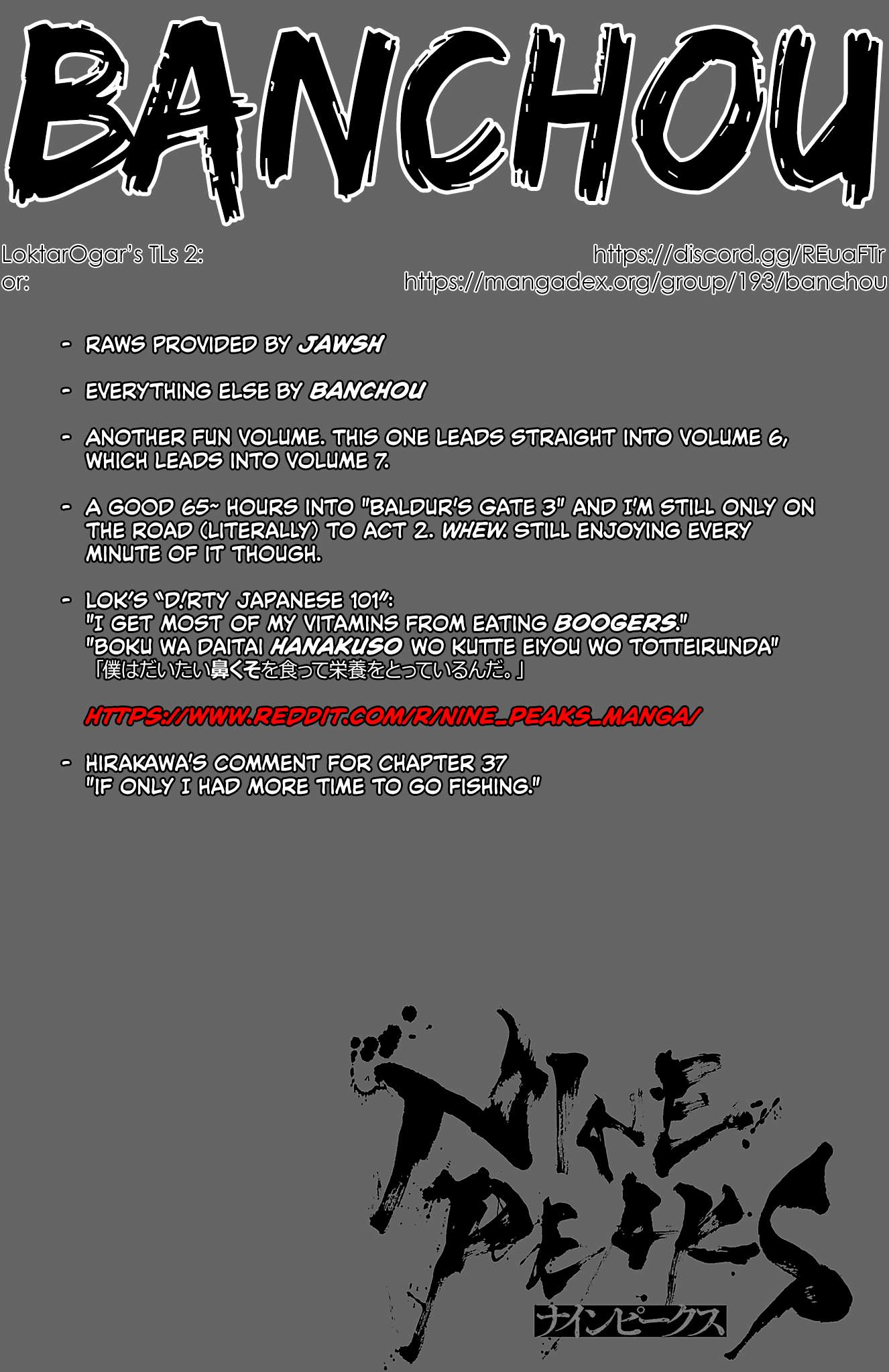 Nine Peaks Chap 37 - Next Chap 38