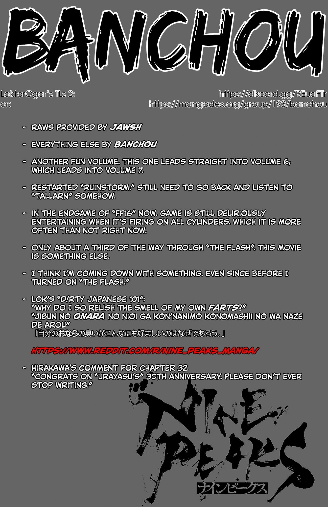 Nine Peaks Chap 33 - Next Chap 34