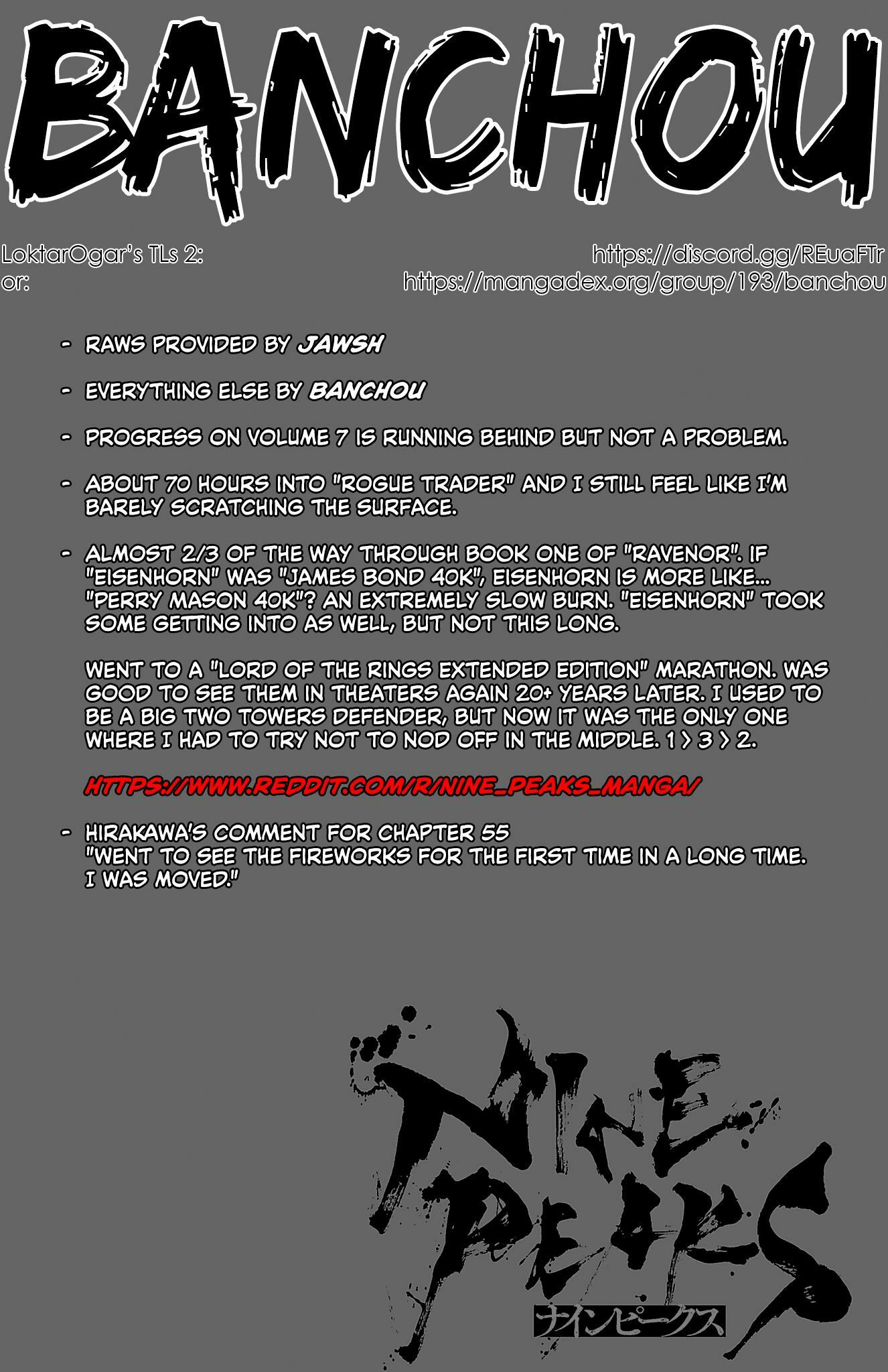 Nine Peaks Chap 55 - Next Chap 56