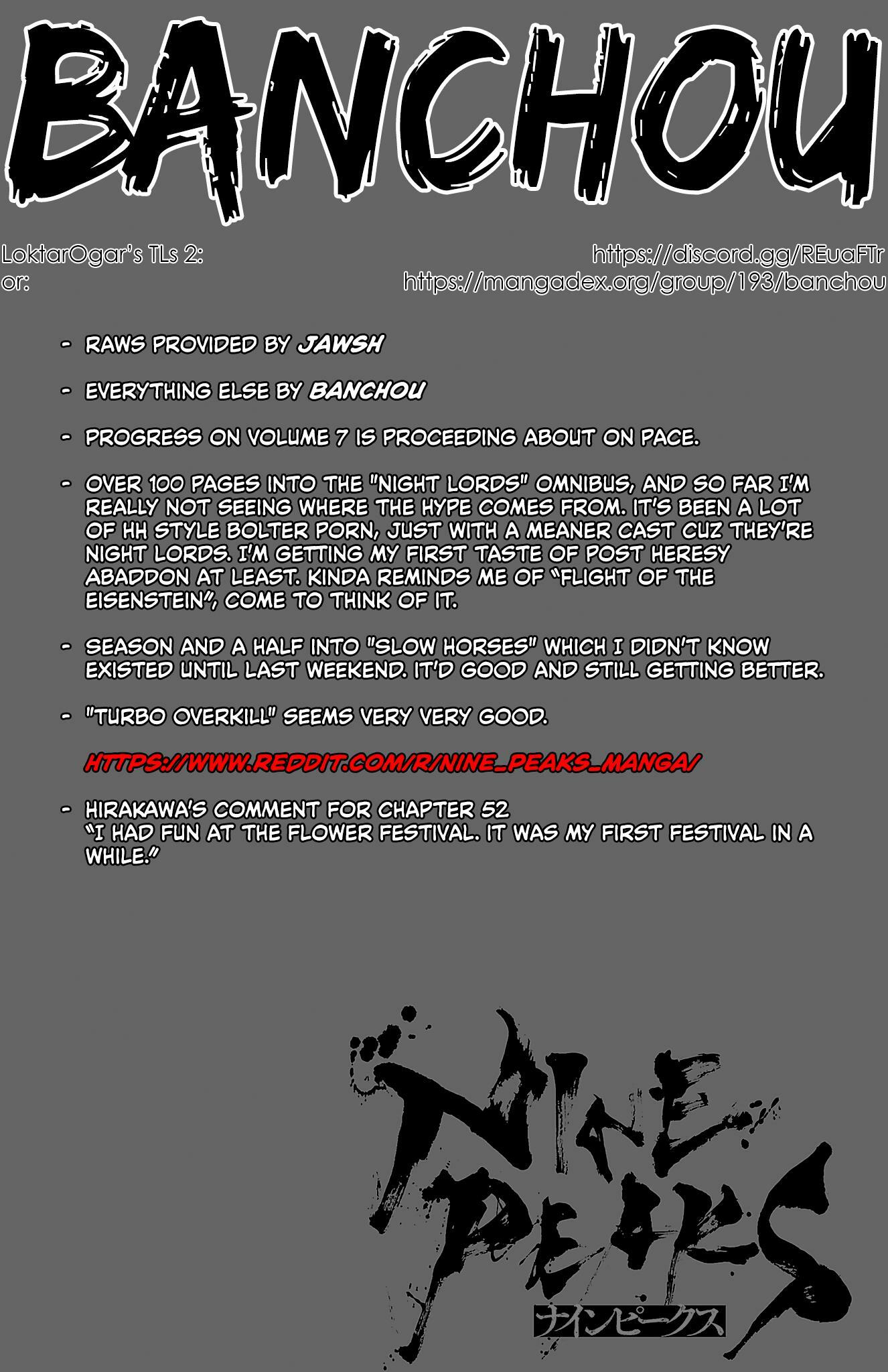 Nine Peaks Chap 52 - Next Chap 53