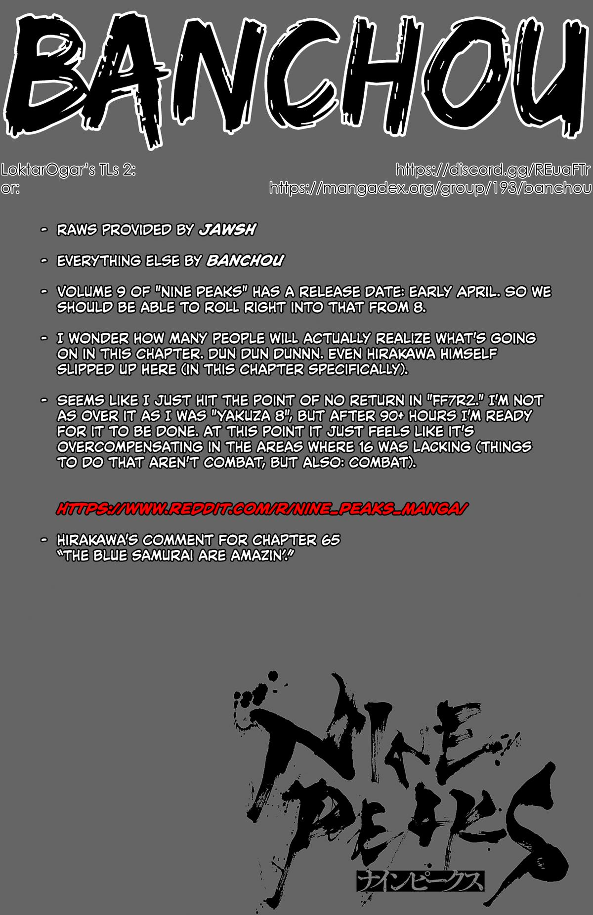 Nine Peaks Chap 65 - Next Chap 66