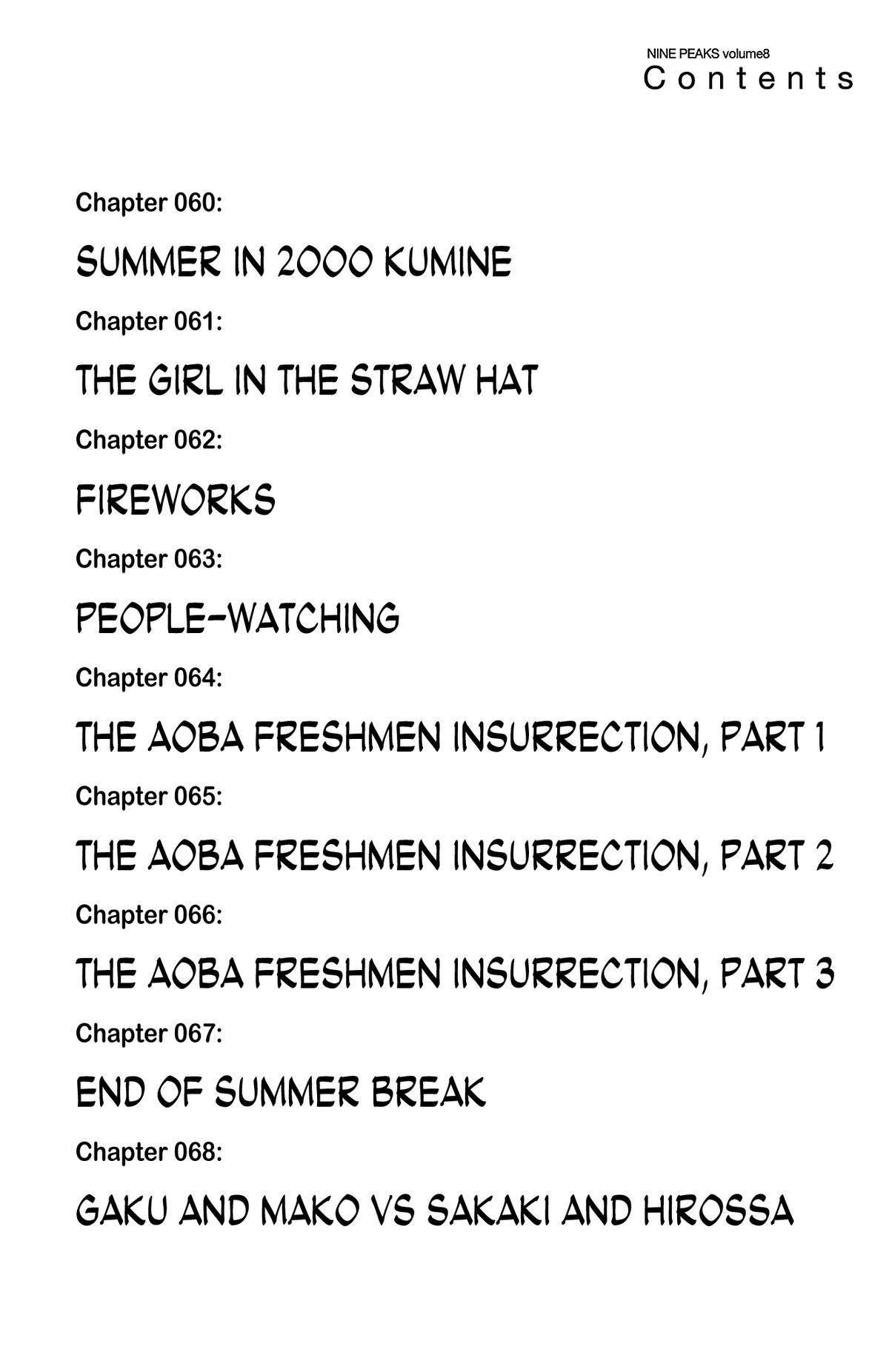 Nine Peaks Chap 60 - Next Chap 61