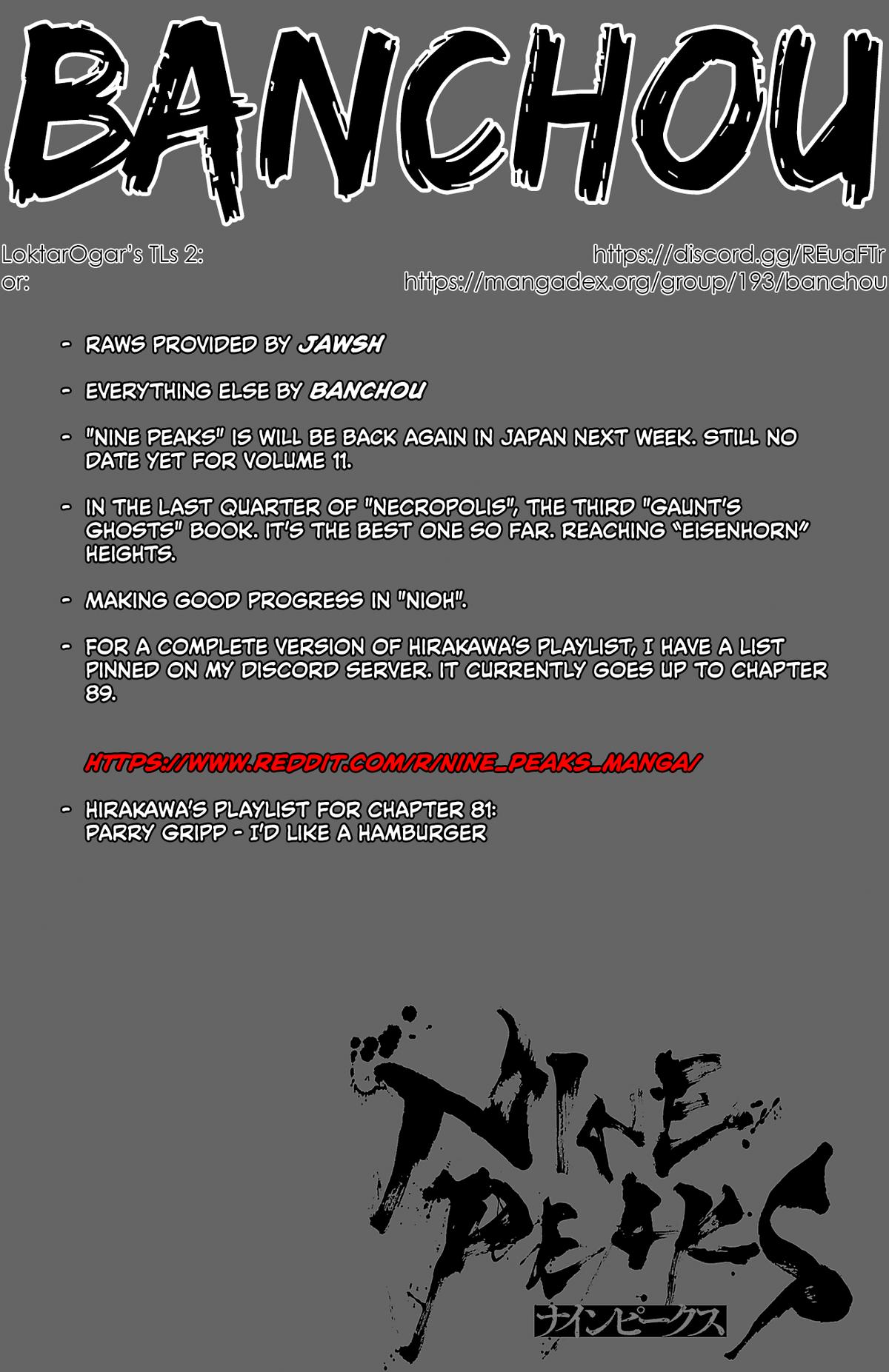 Nine Peaks Chap 81 - Next Chap 82