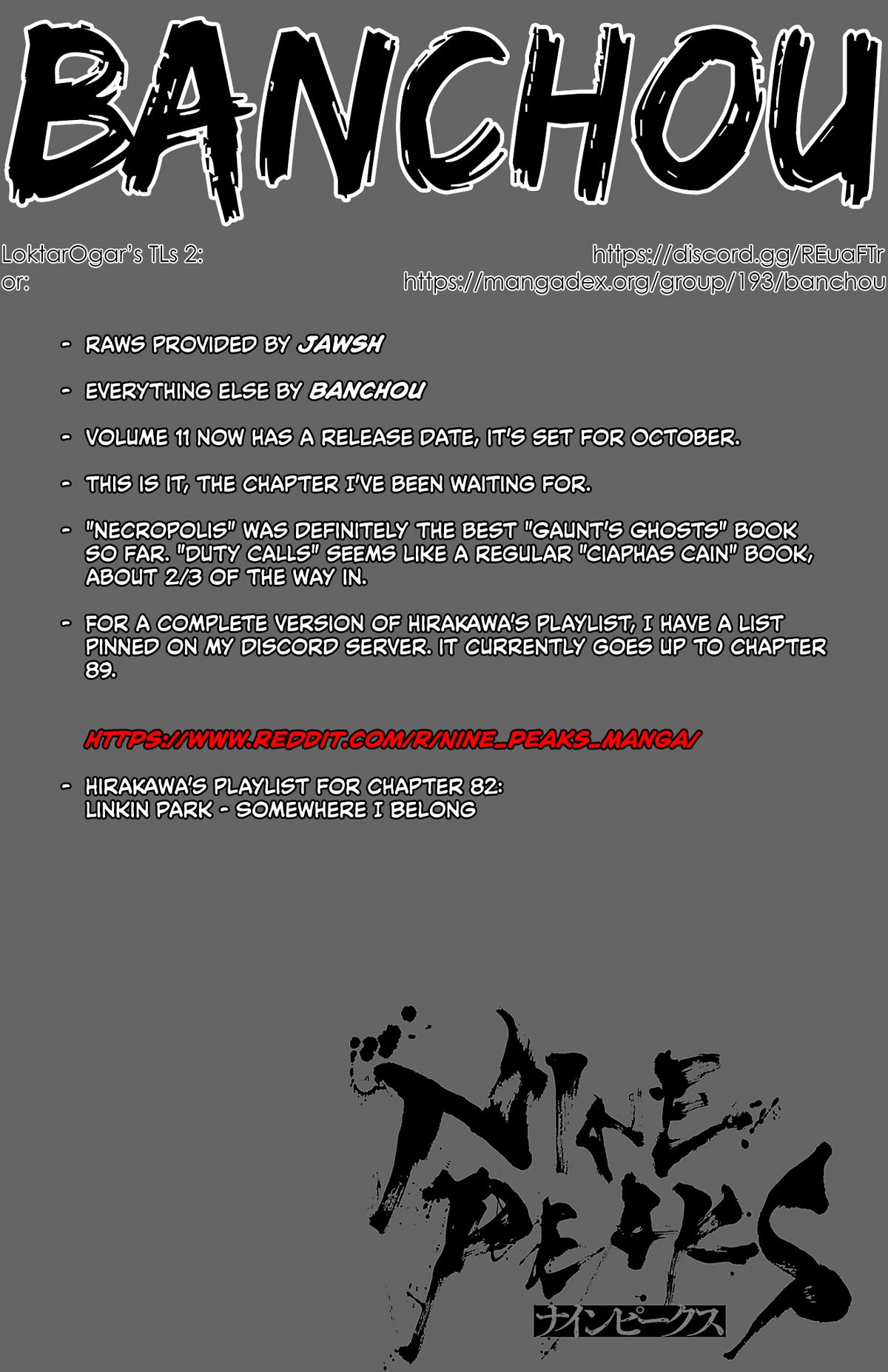 Nine Peaks Chap 82 - Next Chap 83