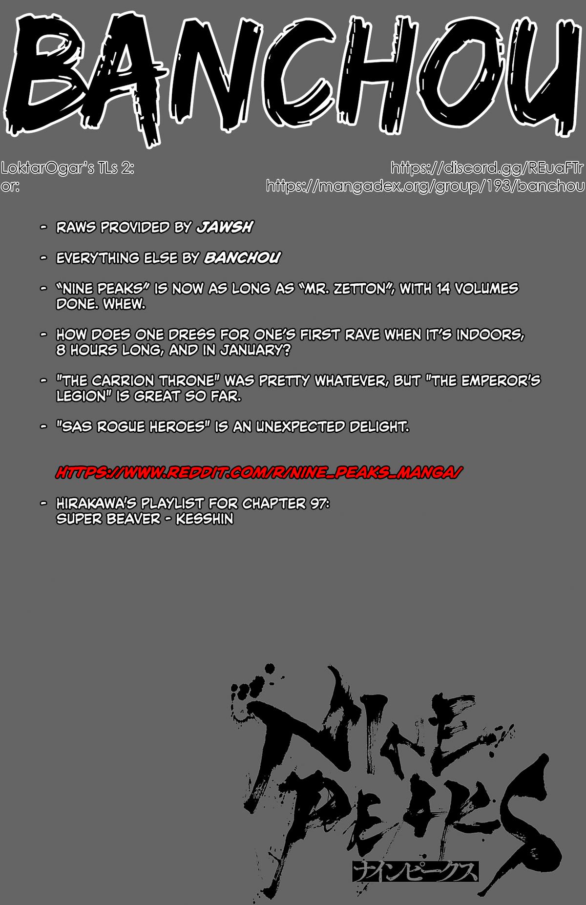 Nine Peaks Chap 97 - Next Chap 98