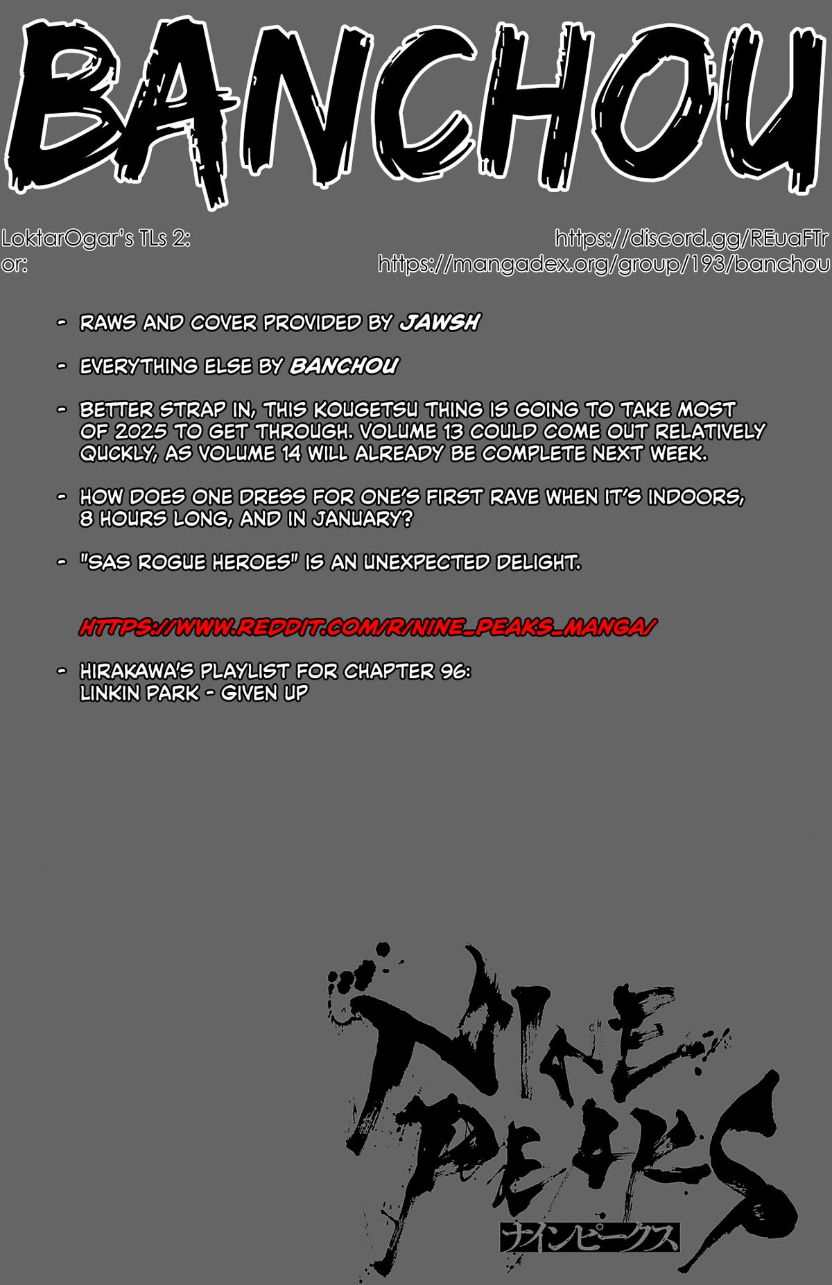 Nine Peaks Chap 96 - Next Chap 97