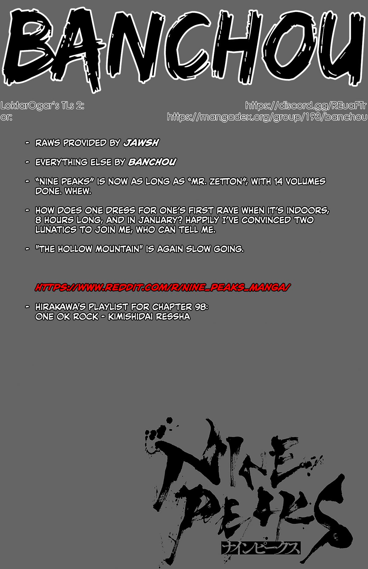 Nine Peaks Chap 98 - Next Chap 99