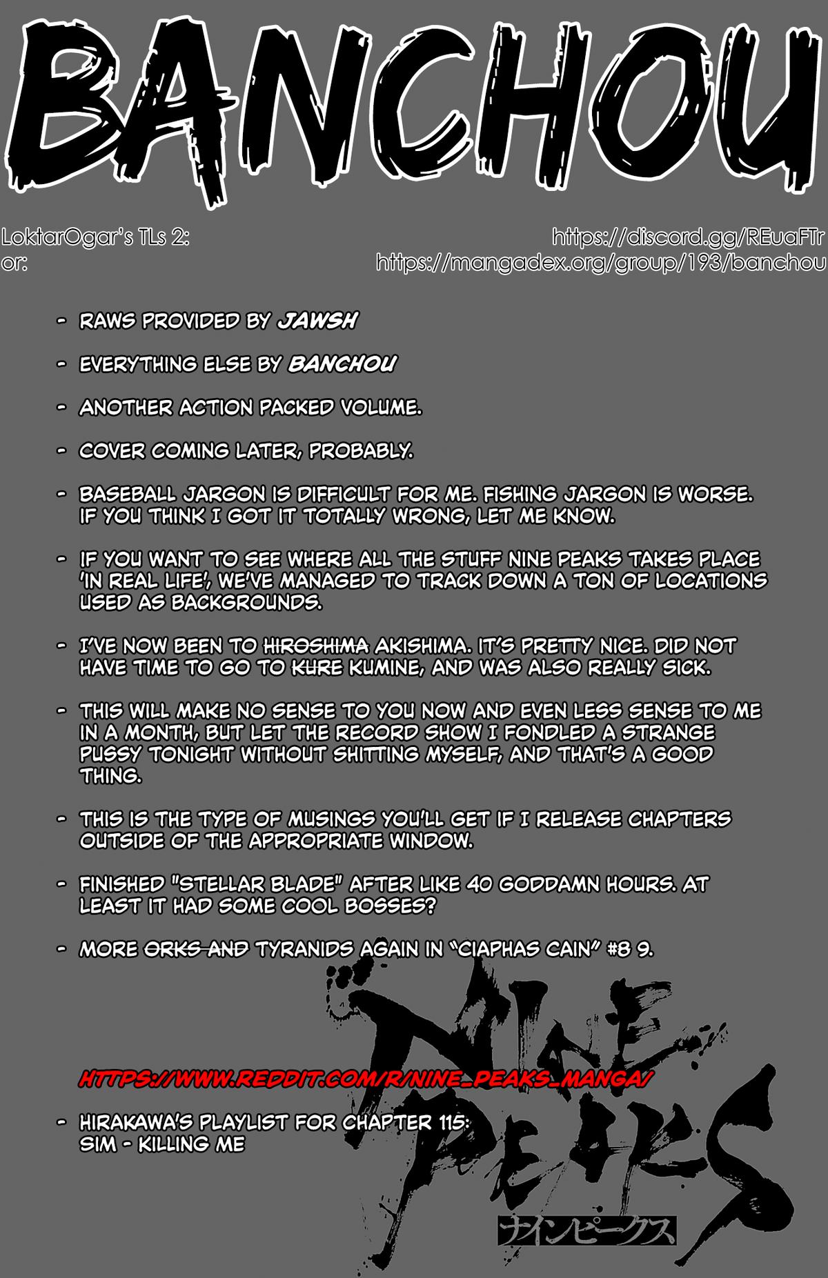 Nine Peaks Chap 115 - Next Chap 116