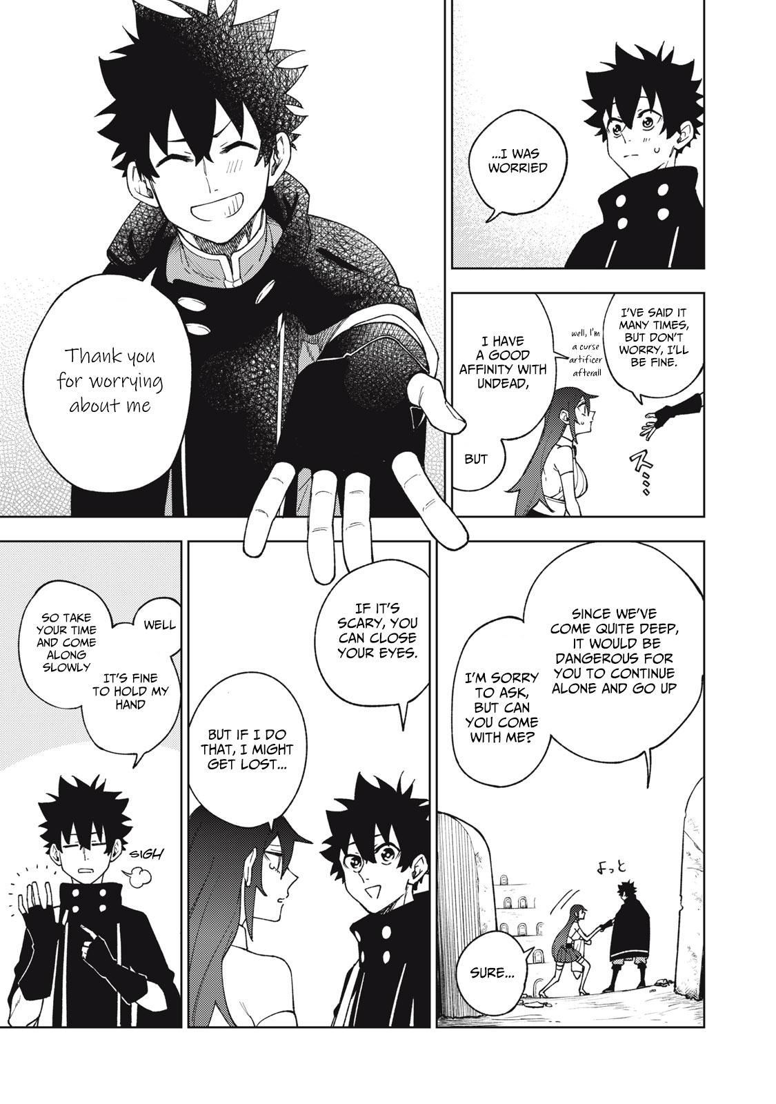 My S-Rank Party Fired Me for Being a Cursificer,S-Rank Party Kara Kaikosareta Chap 8.2 - Next Chap 9.2