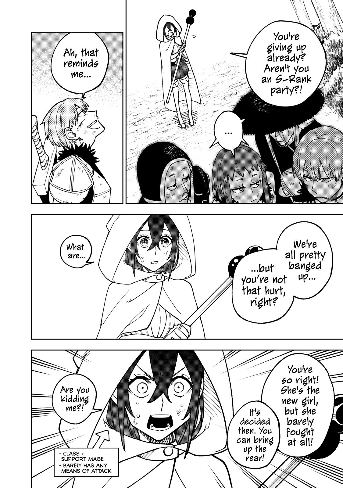 My S-Rank Party Fired Me for Being a Cursificer,S-Rank Party Kara Kaikosareta Chap 3 - Next Chap 4