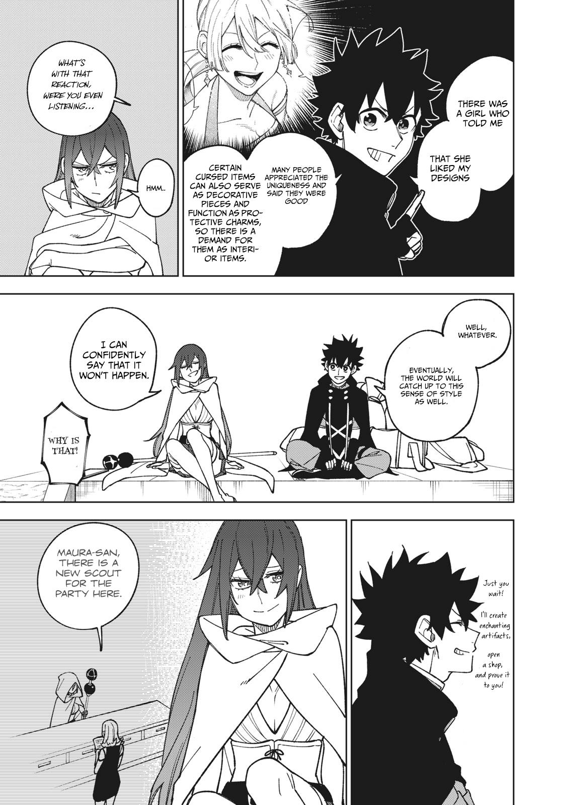 My S-Rank Party Fired Me for Being a Cursificer,S-Rank Party Kara Kaikosareta Chap 10.2 - Next Chap 11.2