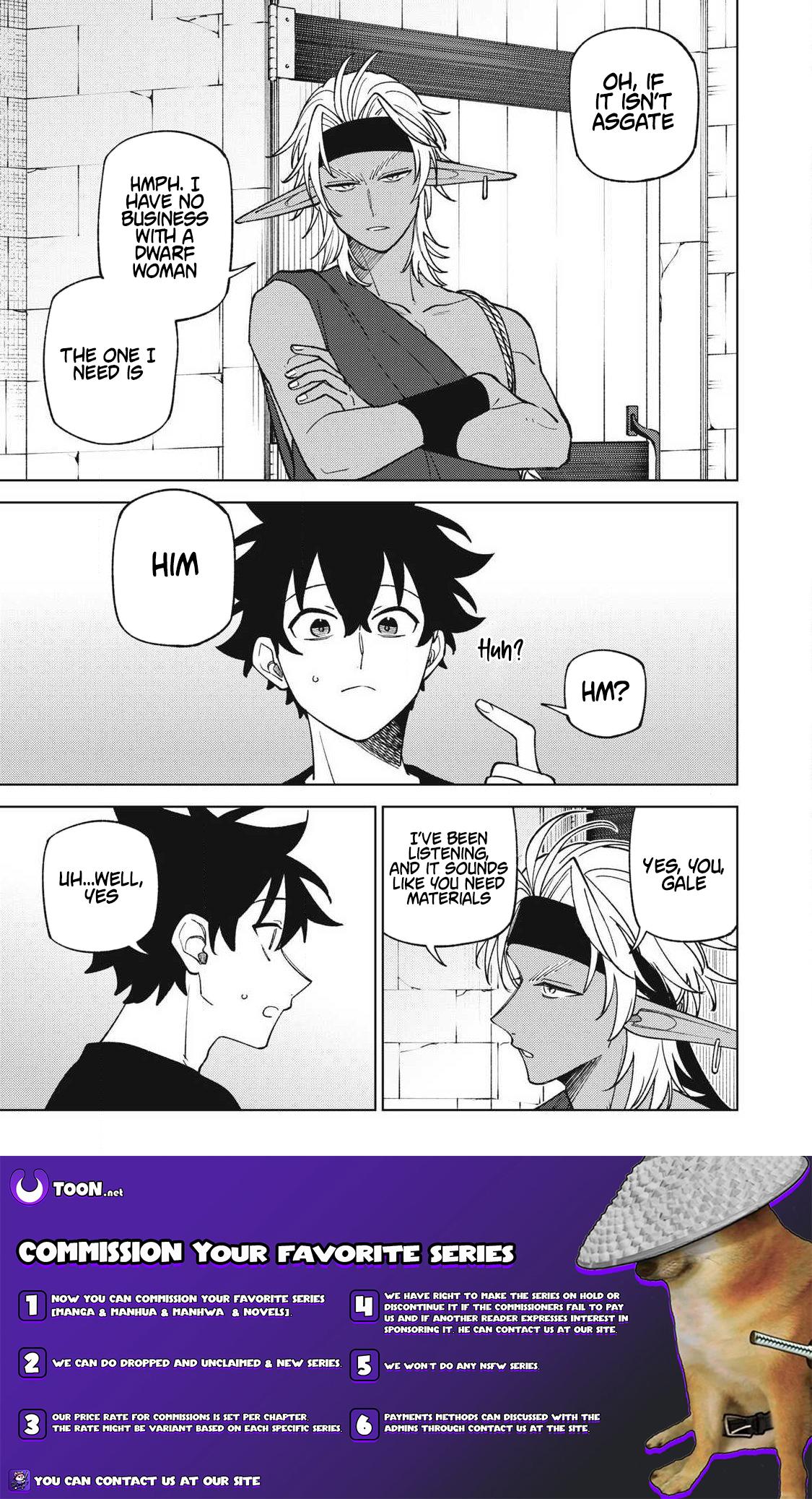 My S-Rank Party Fired Me for Being a Cursificer,S-Rank Party Kara Kaikosareta Chap 52.1 - Next Chap 53.1