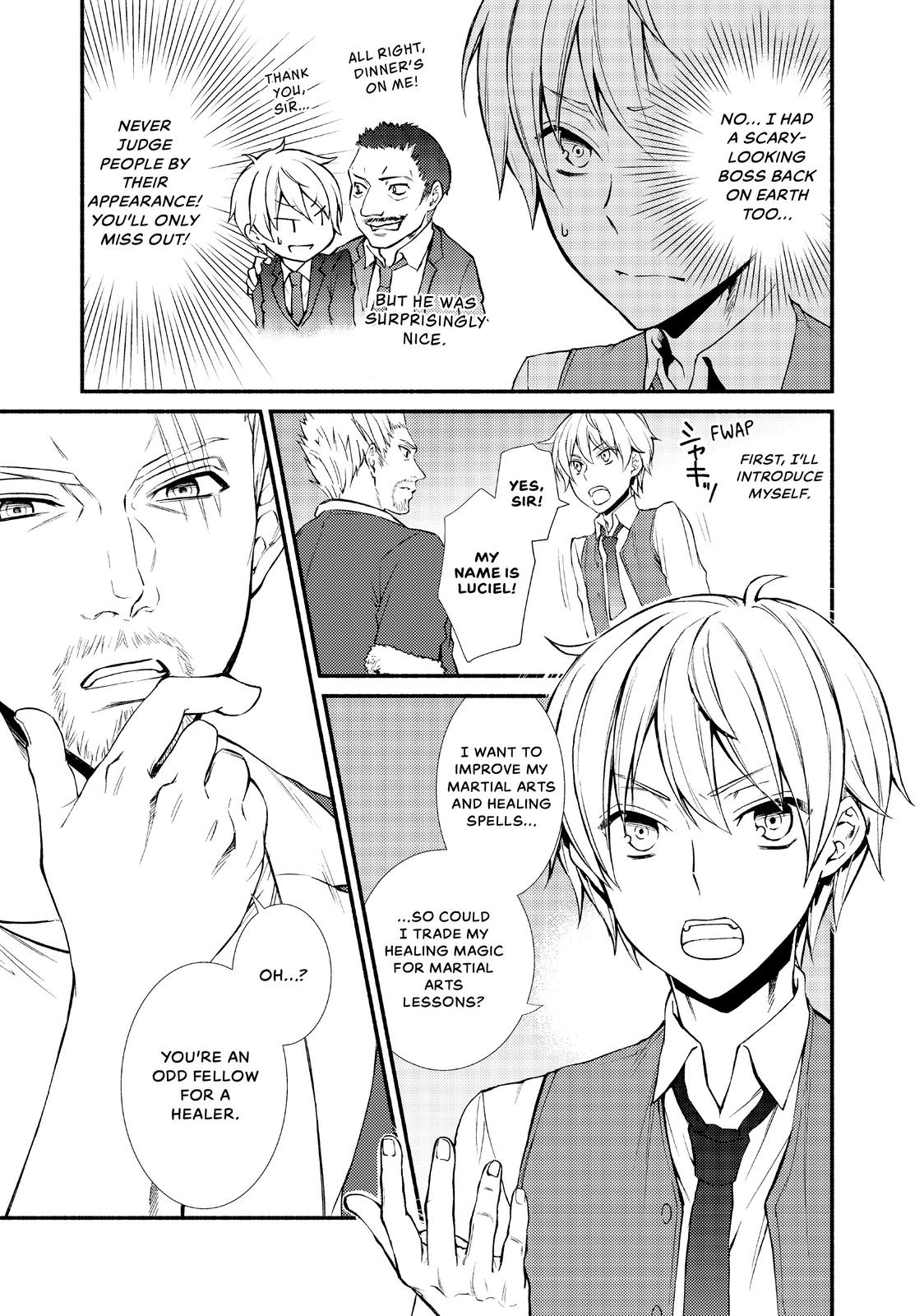 Seija Musou: Salaryman, Isekai de Ikinokoru Tame ni Ayumu Michi Chap 3 - Next Chap 4