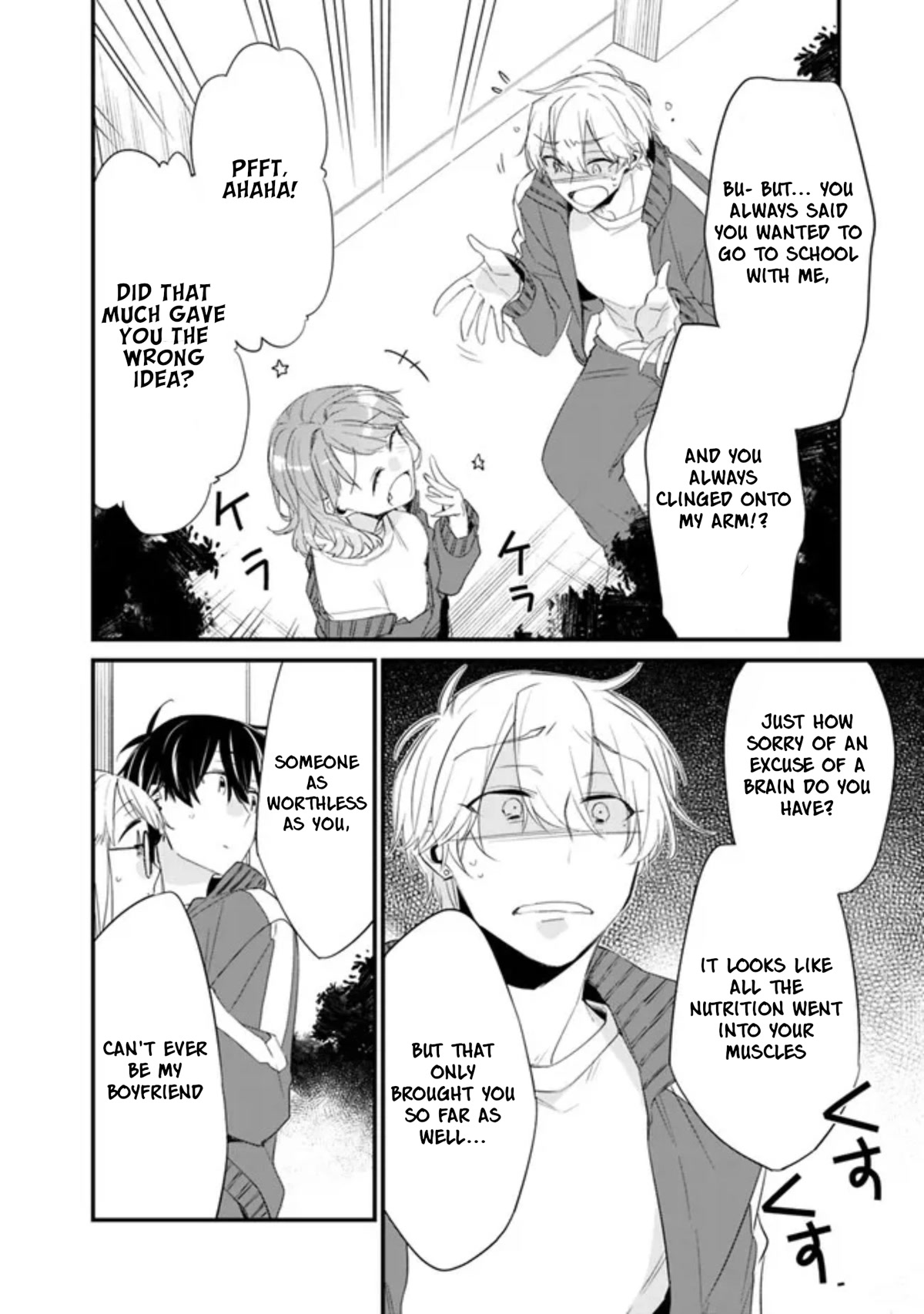 Osananajimi Kanojo no Morahara ga Hidoi nde Zetsuen Sengen shite Yatta Chap 8 - Next Chap 9