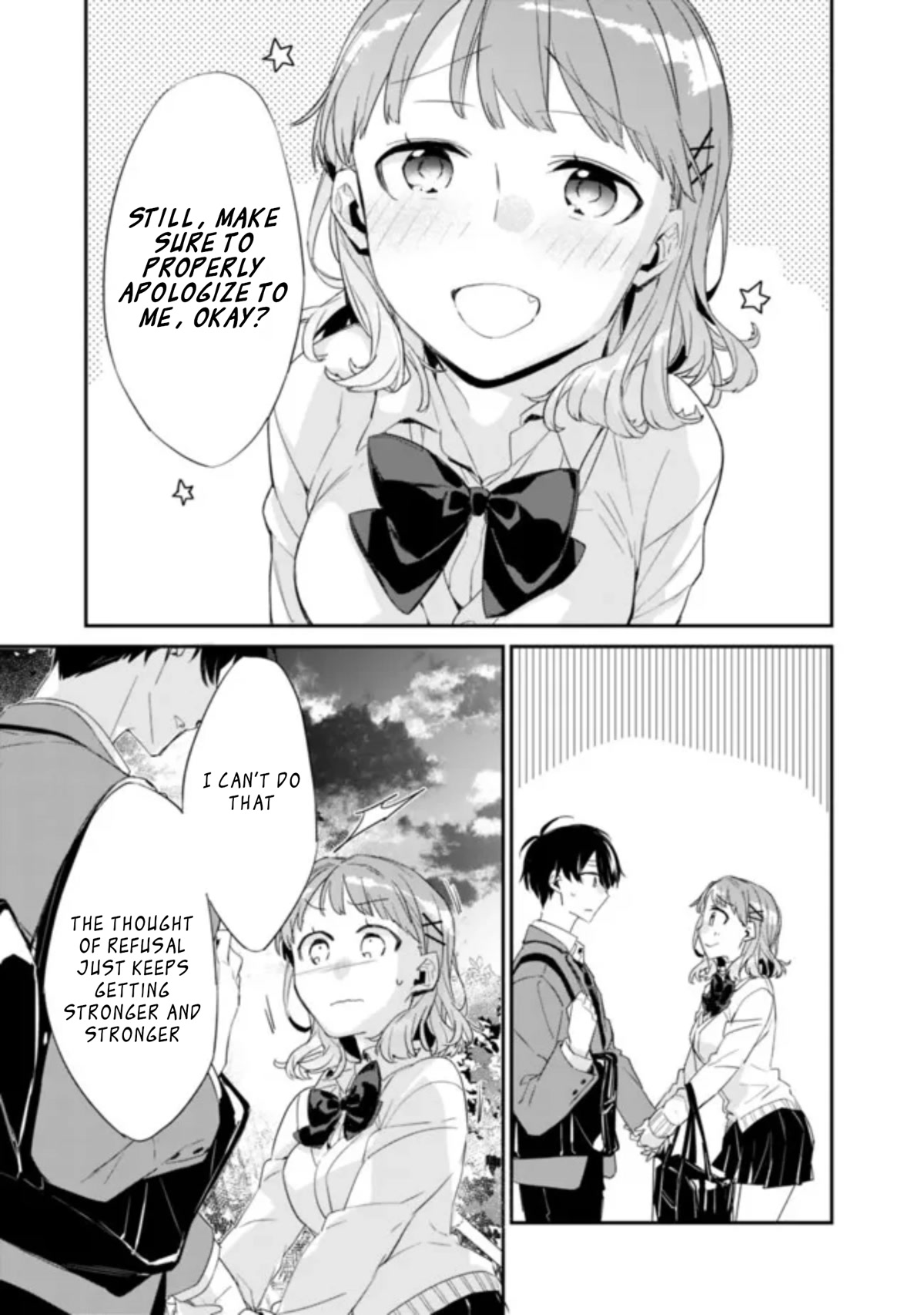 Osananajimi Kanojo no Morahara ga Hidoi nde Zetsuen Sengen shite Yatta Chap 2.2 - Next Chap 3.2