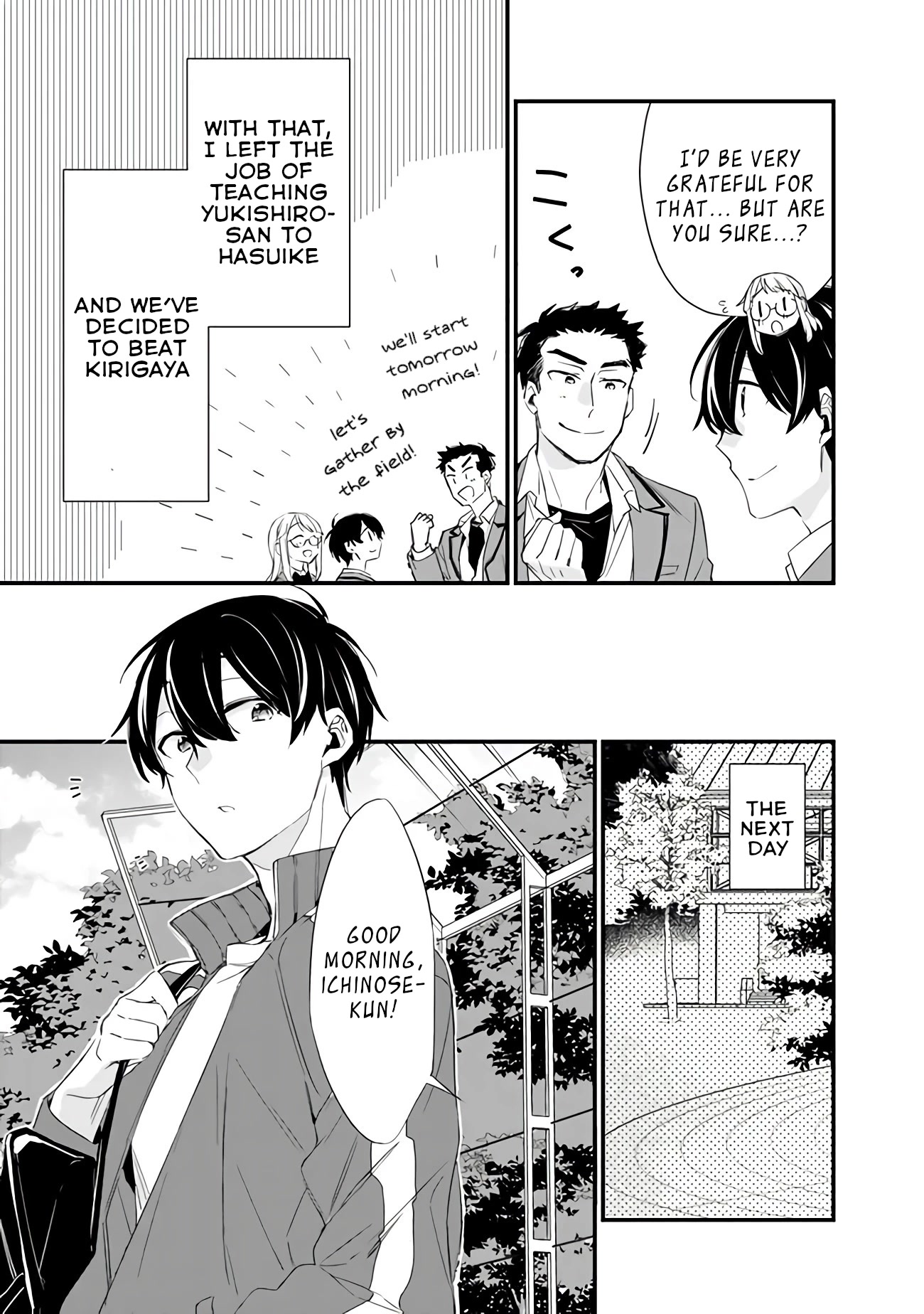 Osananajimi Kanojo no Morahara ga Hidoi nde Zetsuen Sengen shite Yatta Chap 3.2 - Next Chap 4.2