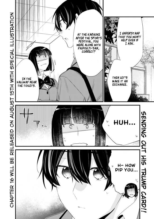 Osananajimi Kanojo no Morahara ga Hidoi nde Zetsuen Sengen shite Yatta Chap 15 - Next Chap 16