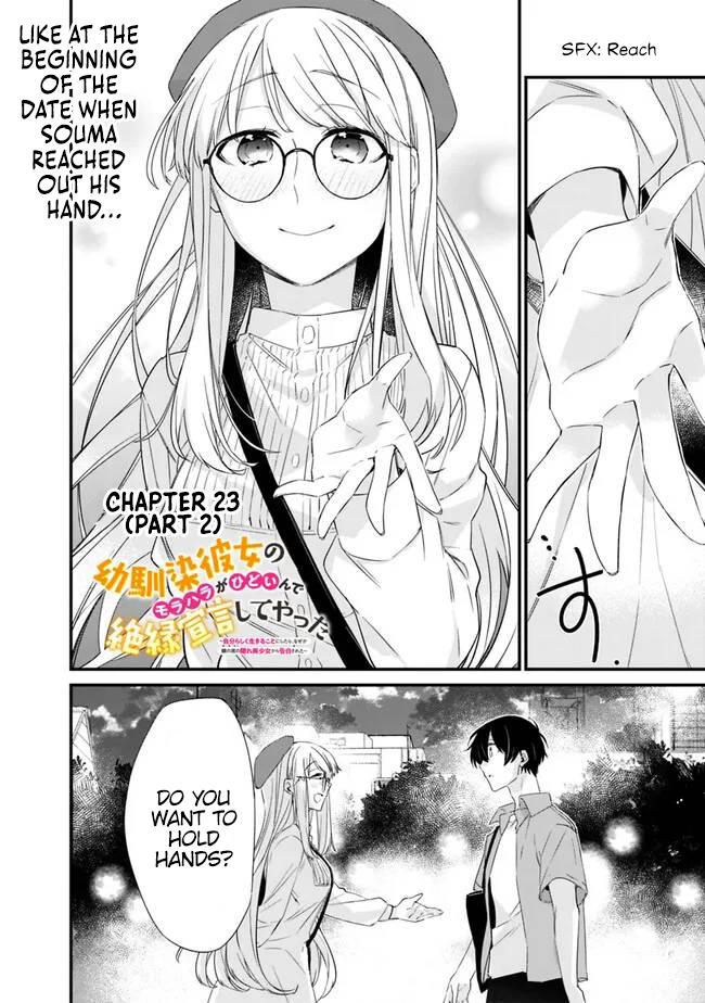 Osananajimi Kanojo no Morahara ga Hidoi nde Zetsuen Sengen shite Yatta Chap 23.2 - Next Chap 24.2