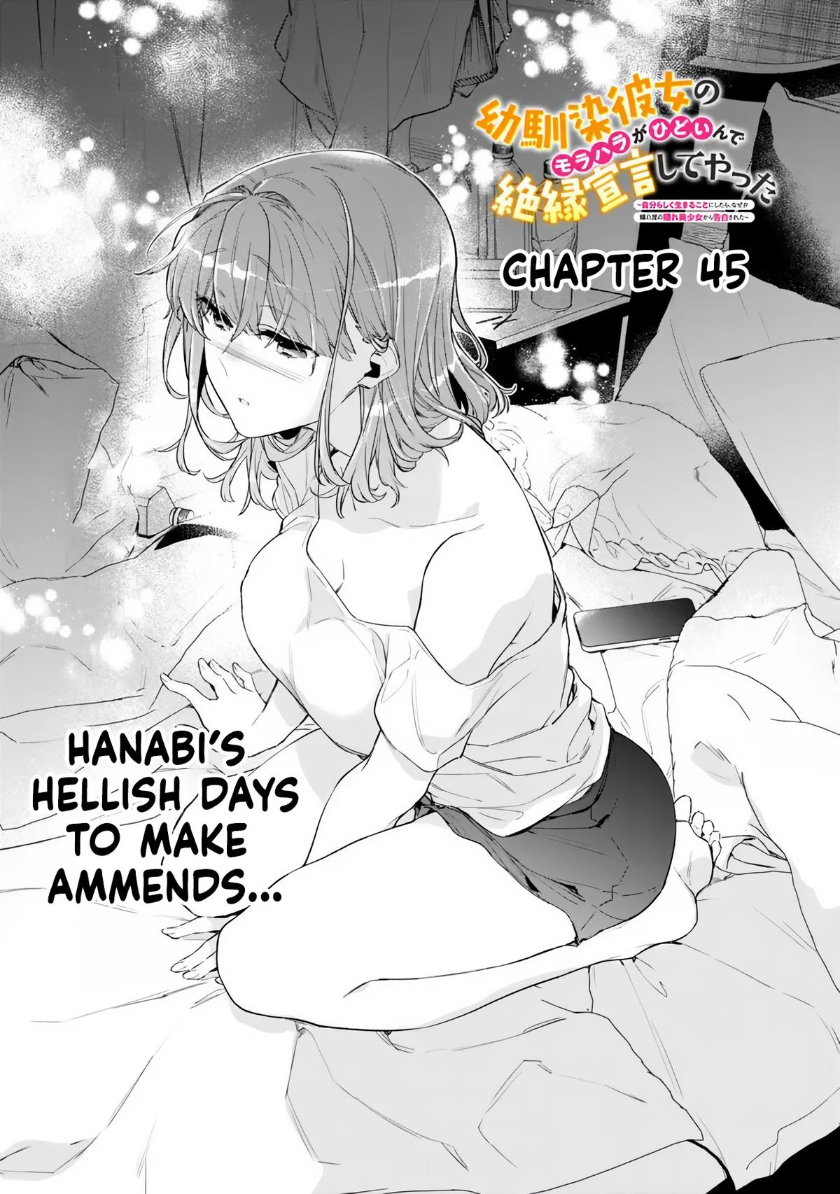 Osananajimi Kanojo no Morahara ga Hidoi nde Zetsuen Sengen shite Yatta Chap 45 - Next Chap 46