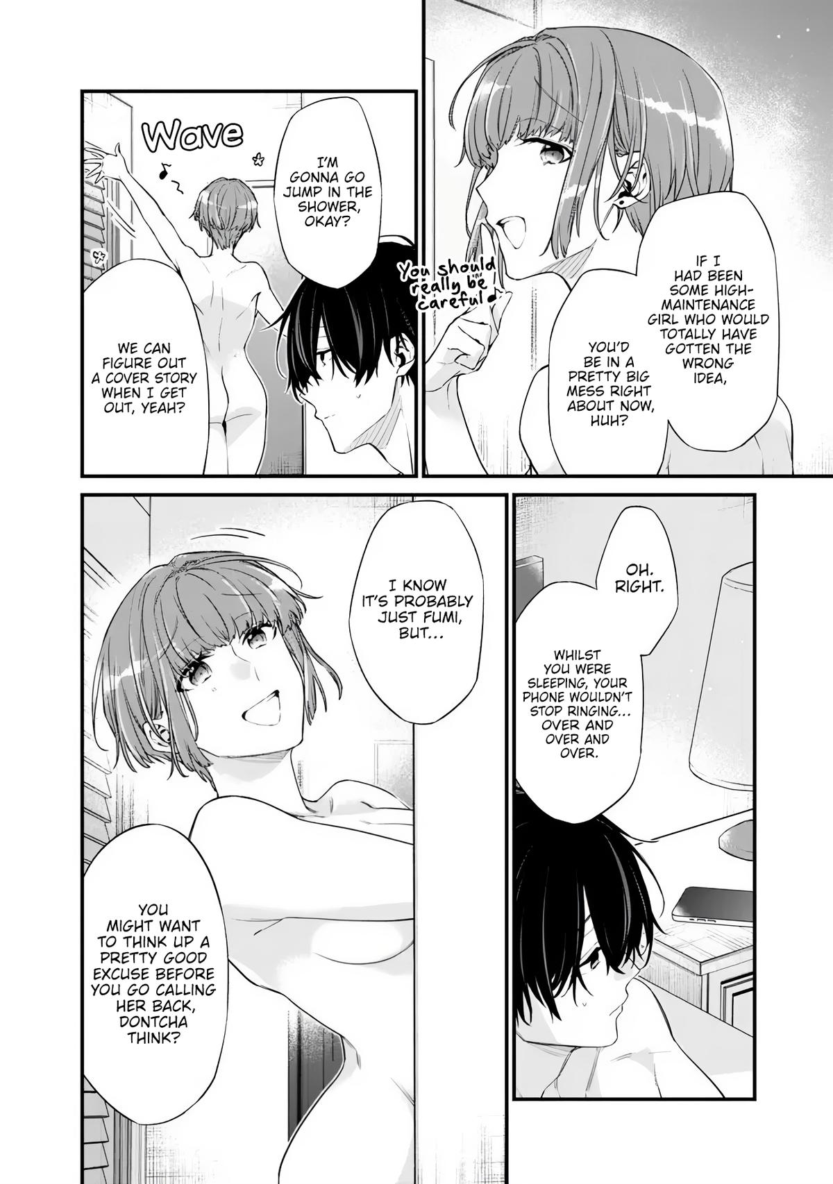Osananajimi Kanojo no Morahara ga Hidoi nde Zetsuen Sengen shite Yatta Chap 49.2 - Next Chap 50.2