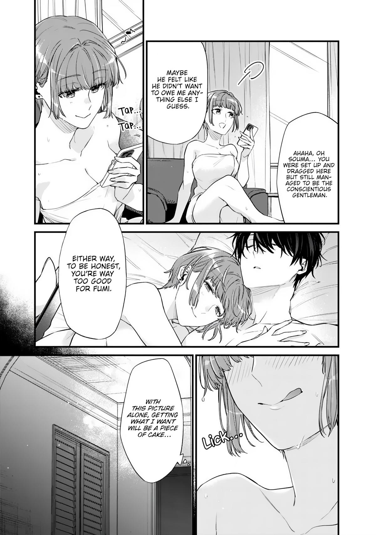 Osananajimi Kanojo no Morahara ga Hidoi nde Zetsuen Sengen shite Yatta Chap 49.2 - Next Chap 50.2