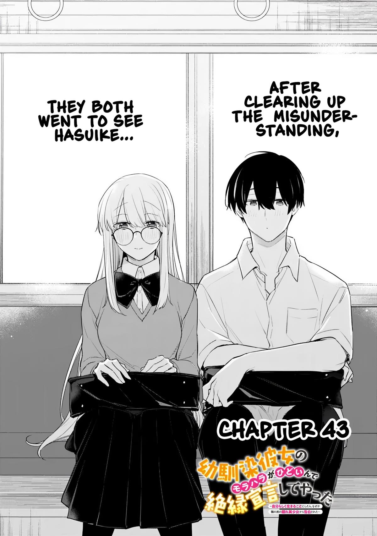 Osananajimi Kanojo no Morahara ga Hidoi nde Zetsuen Sengen shite Yatta Chap 43 - Next Chap 44