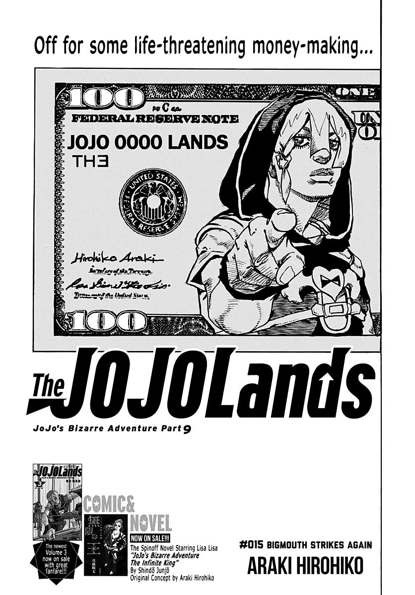 JoJo no Kimyou na Bouken Part 9: The JoJoLands Chap 15 - Next Chap 16