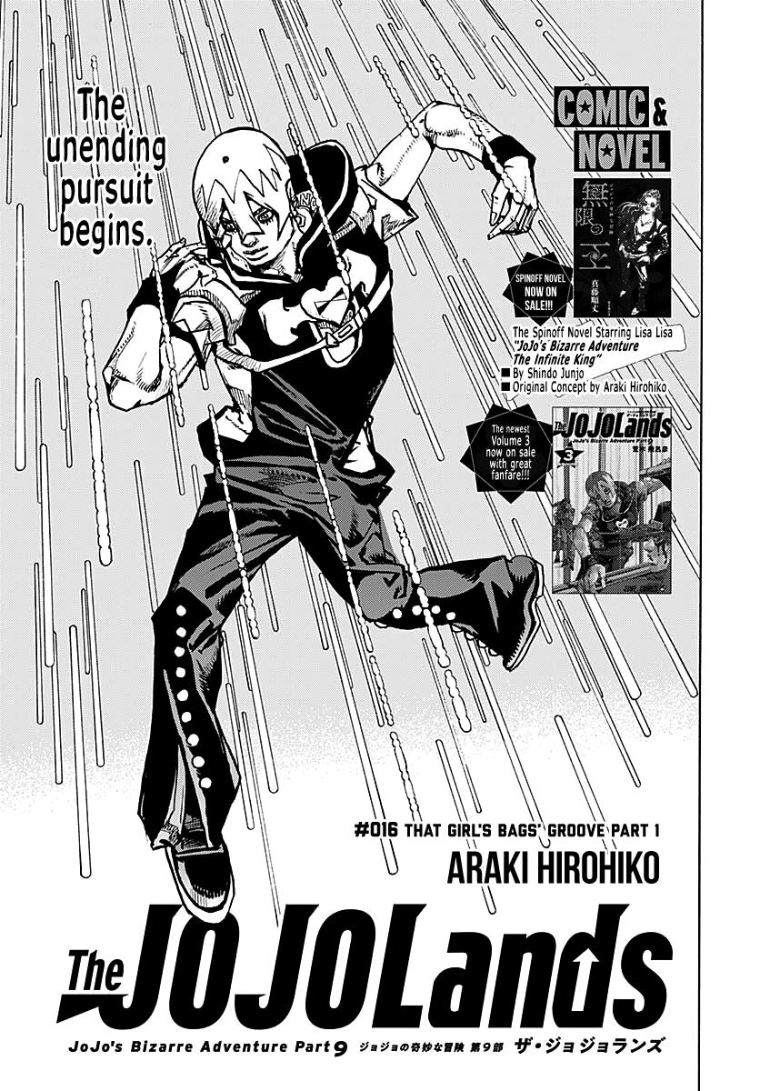 JoJo no Kimyou na Bouken Part 9: The JoJoLands Chap 16 - Next Chap 17