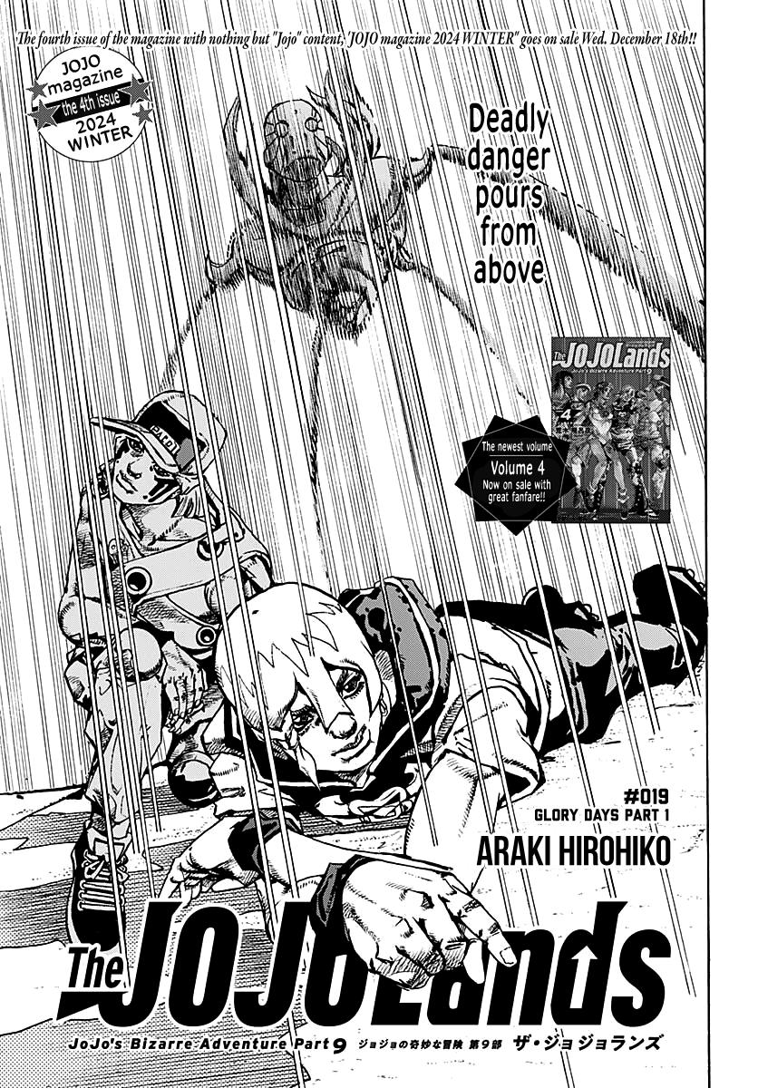 JoJo no Kimyou na Bouken Part 9: The JoJoLands Chap 19 - Next Chap 20