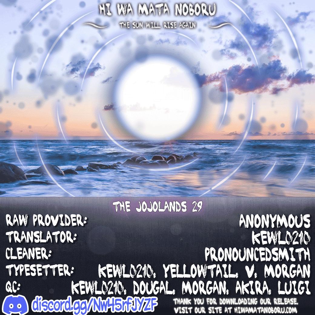 JoJo no Kimyou na Bouken Part 9: The JoJoLands Chap 29 - Next Chap 30