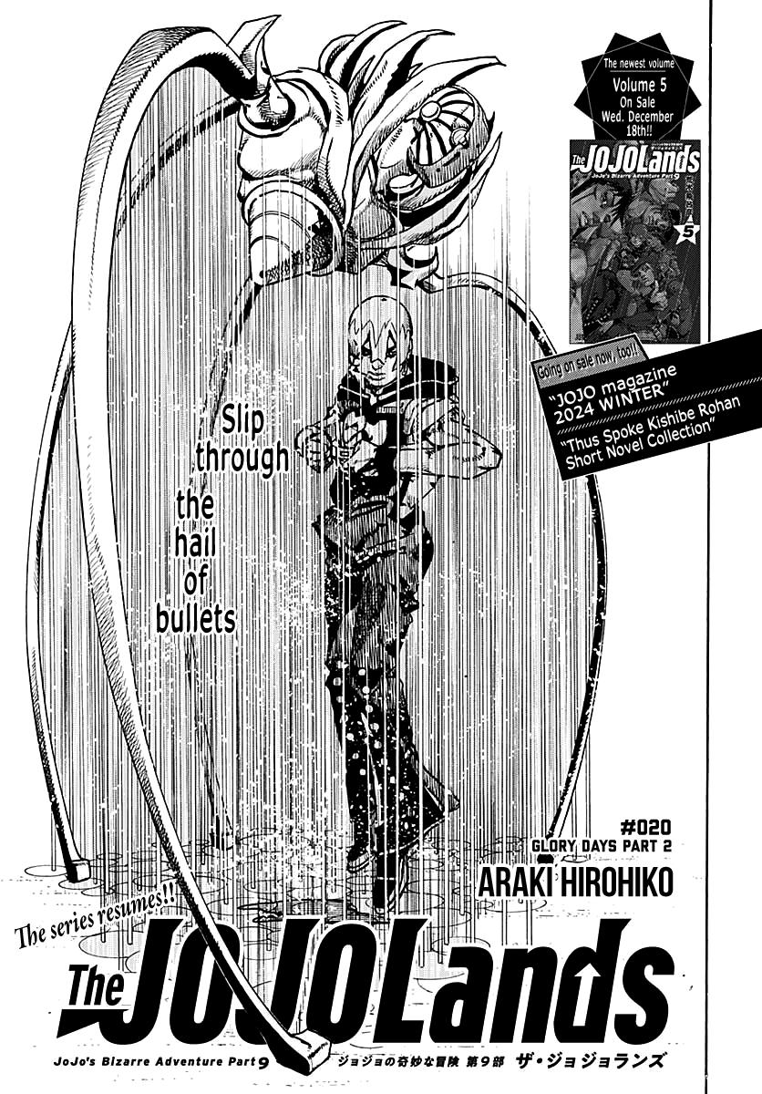 JoJo no Kimyou na Bouken Part 9: The JoJoLands Chap 20 - Next Chap 21